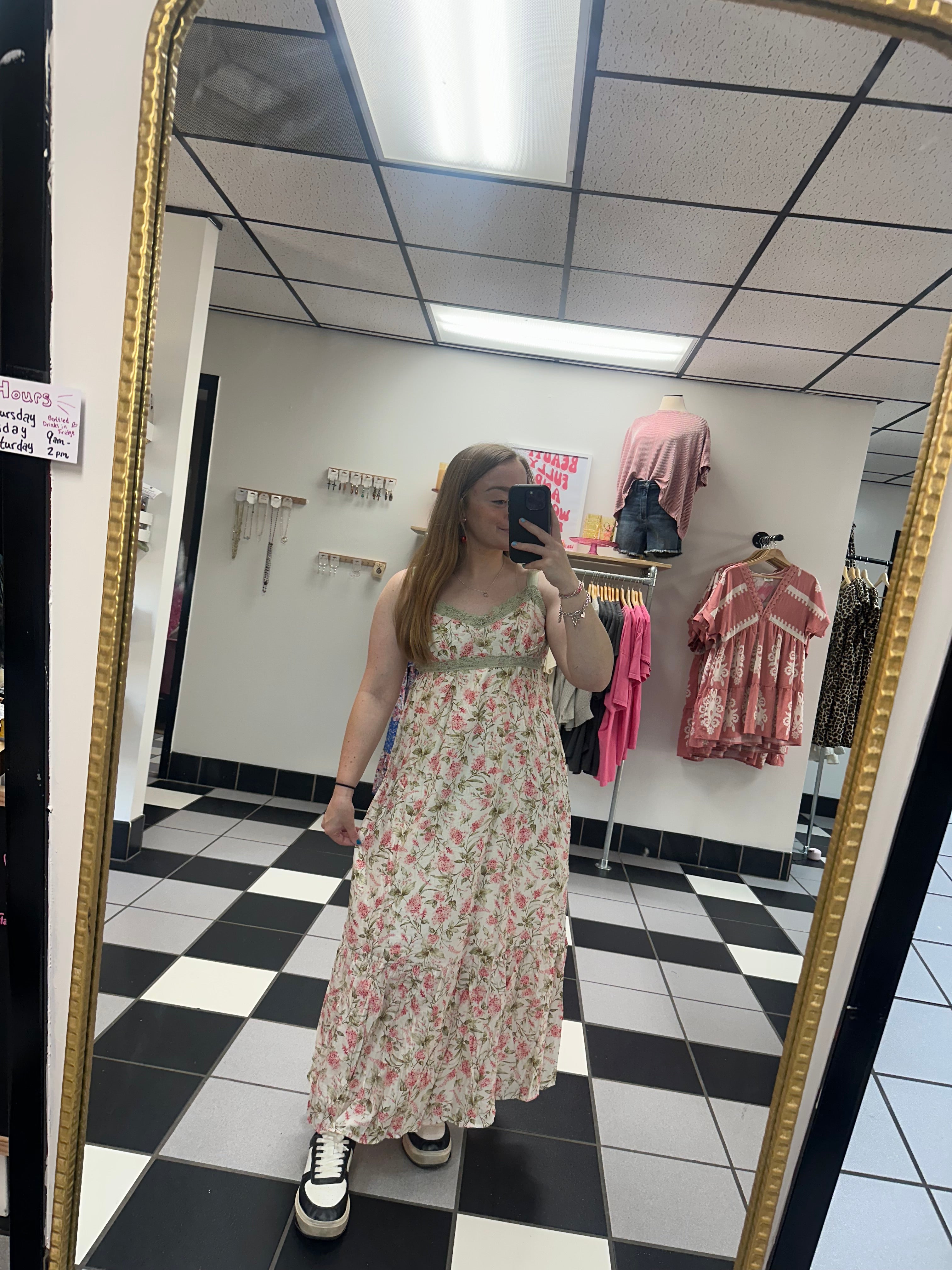 Lacey Girl Midi Dress Medium
