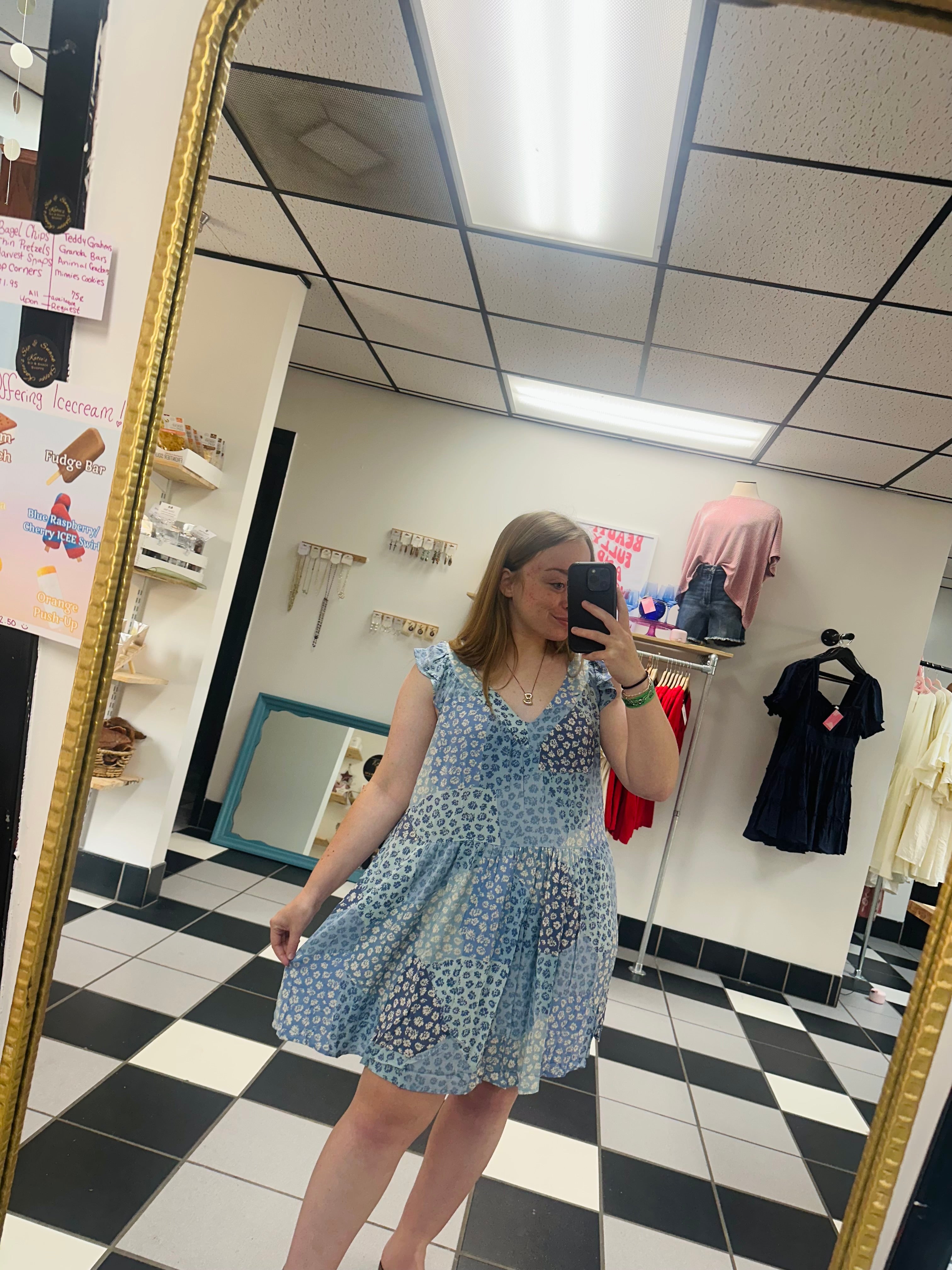 The Denim Dress Small