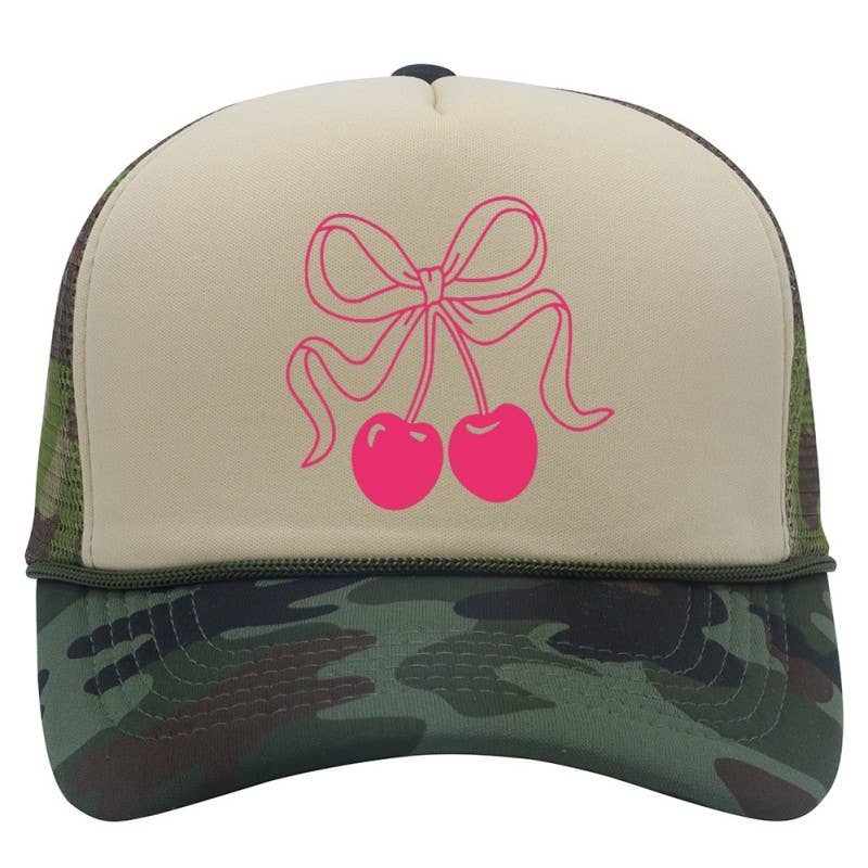 The Camo Bow Trucker Hat