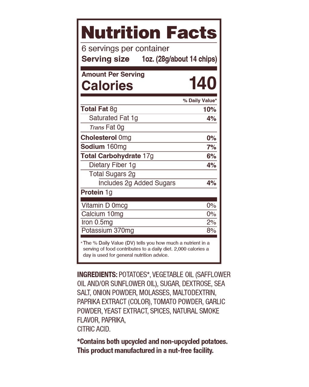 Uglies 6oz Bar-B-Que Kettle Cooked Potato Chips