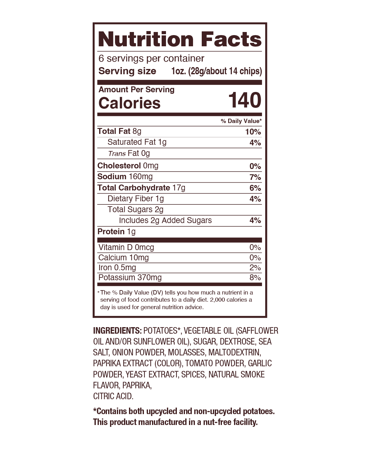 Uglies 6oz Bar-B-Que Kettle Cooked Potato Chips