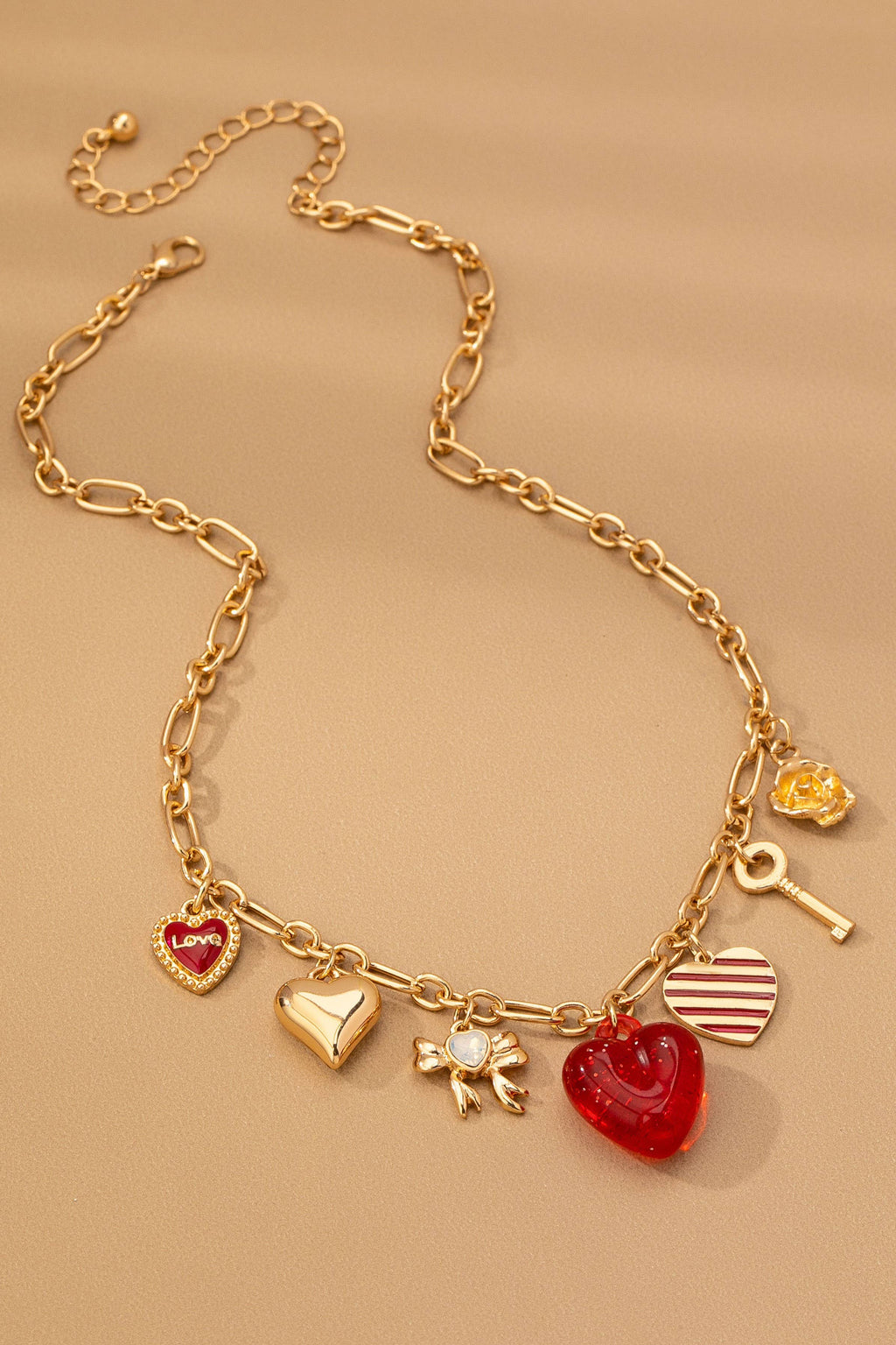 The Cherry Heart Necklace