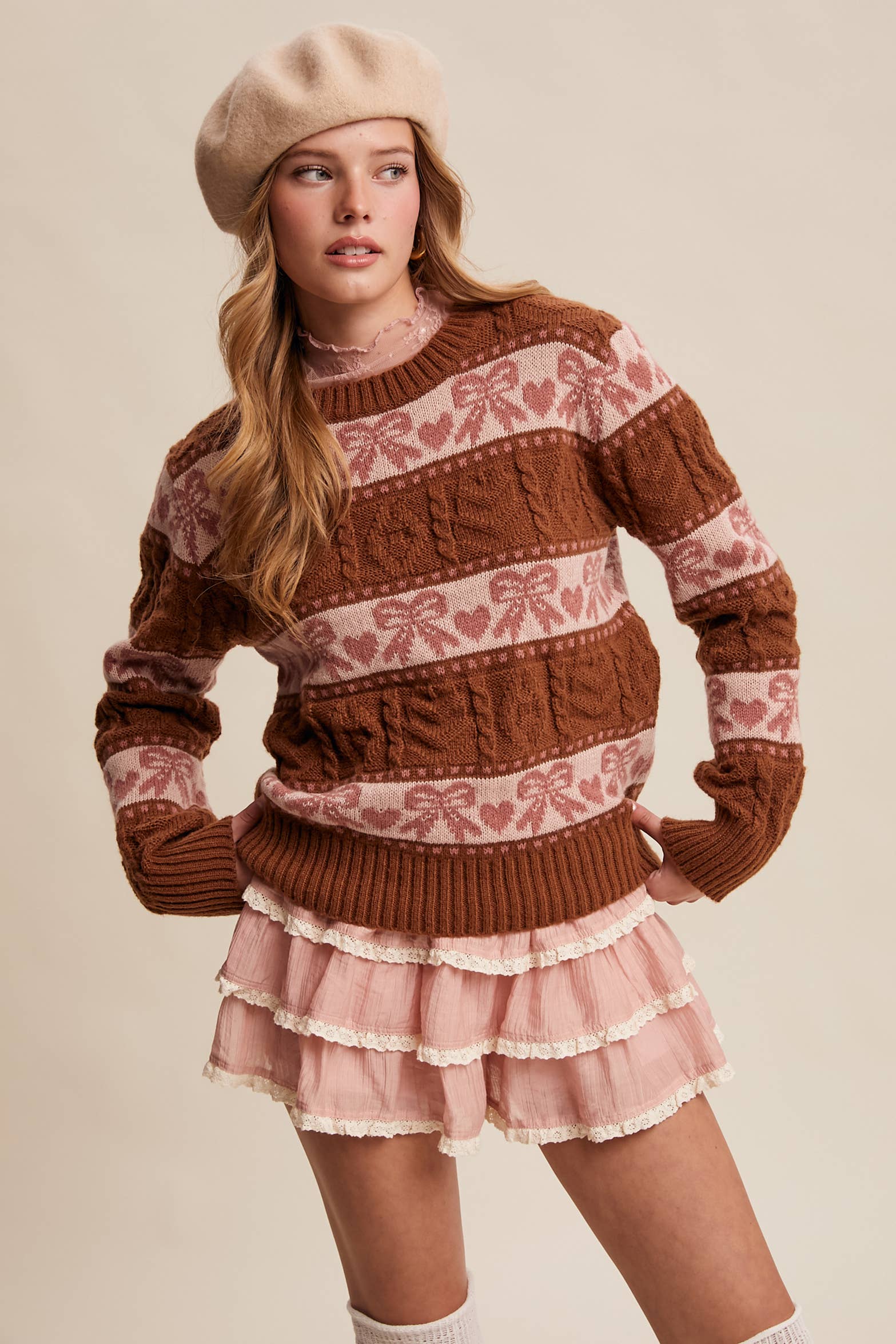 The Cozy Bow Sweater