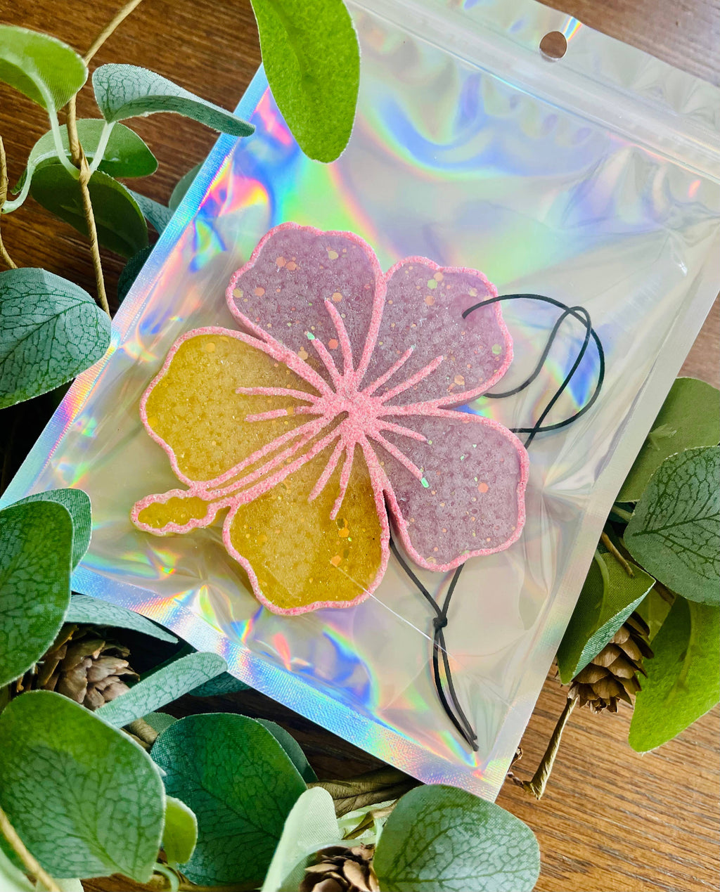 Hibiscus Flower Car Freshie