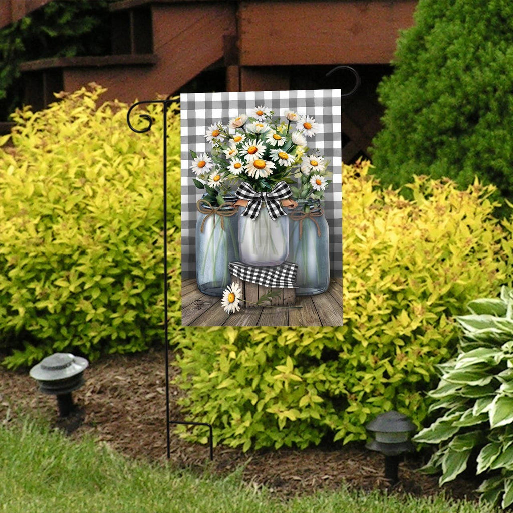 Farmhouse Jars Garden Flag