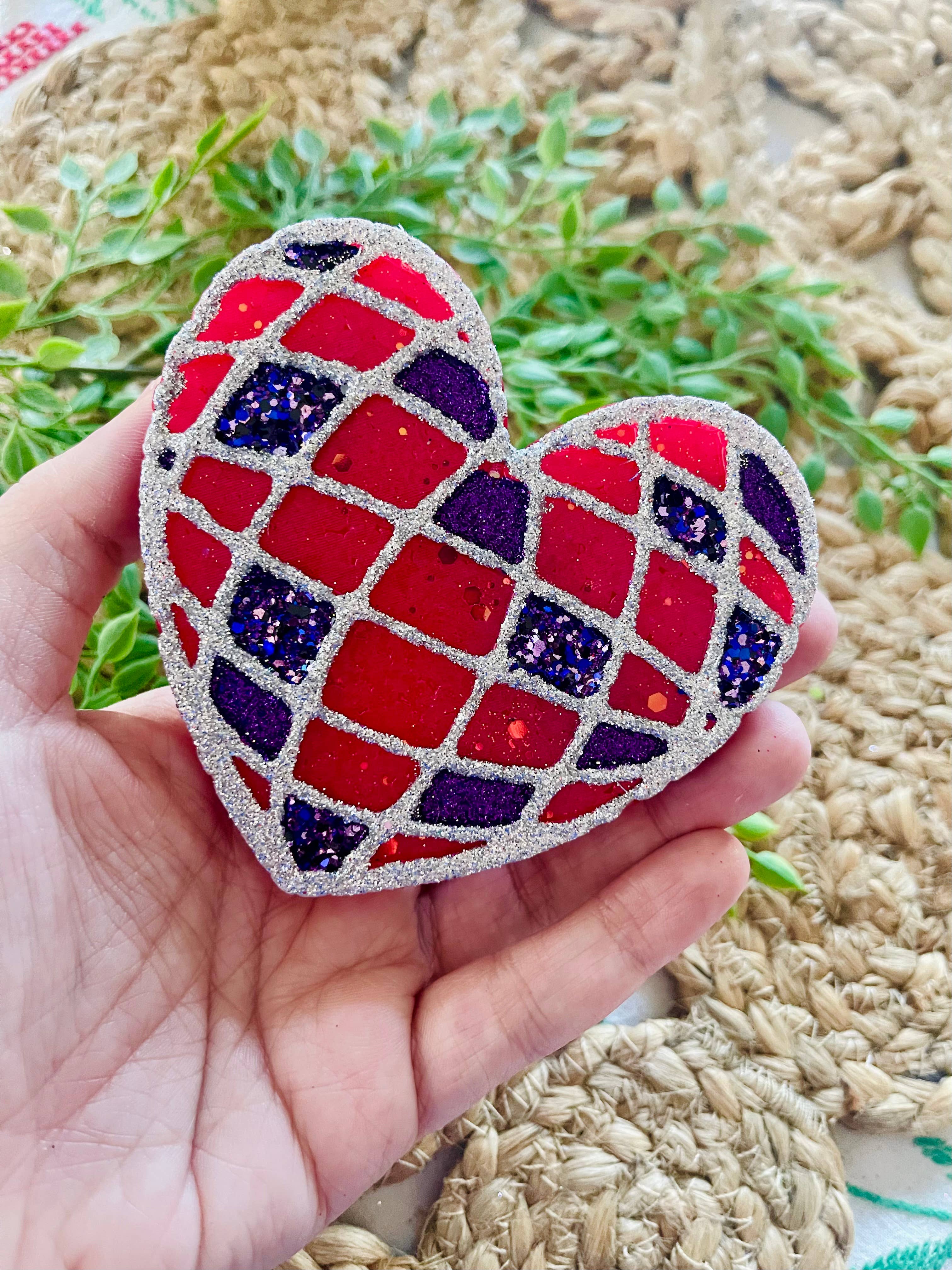 Disco Heart Car Freshie