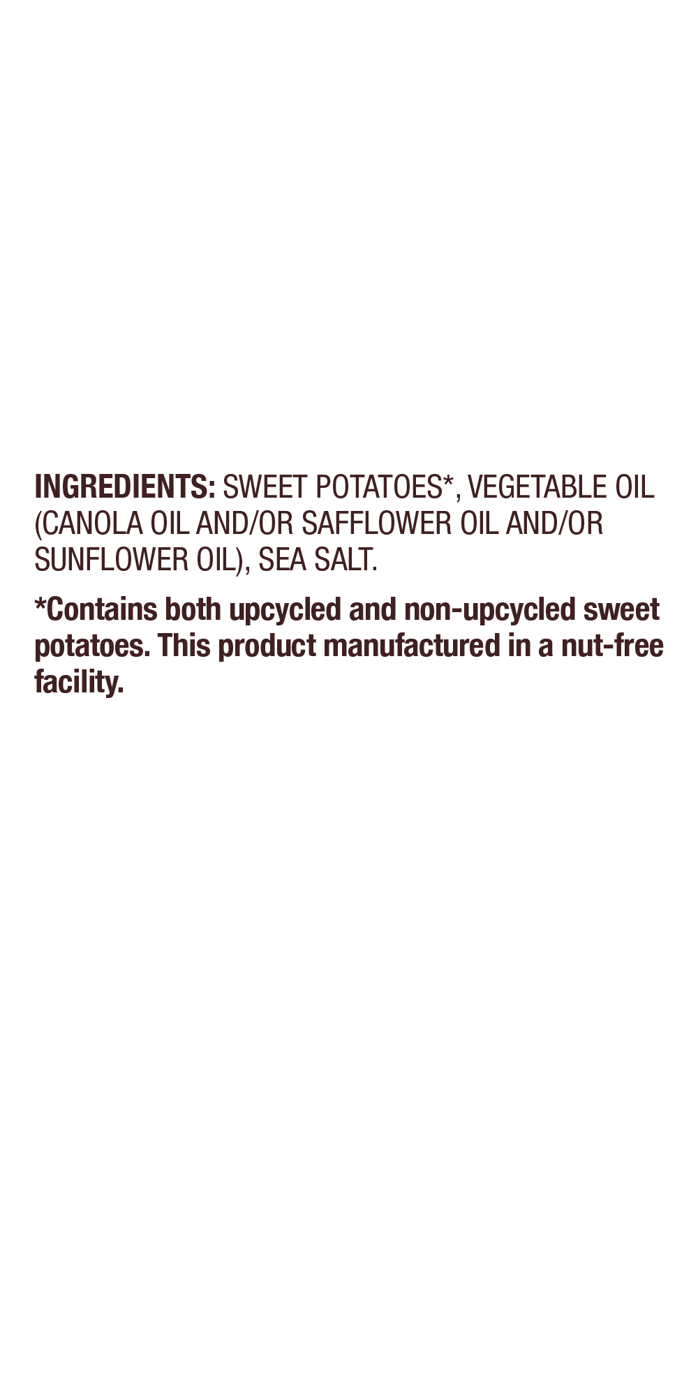 Uglies 5.5oz Sweets Kettle Cooked Sweet Potato Chips