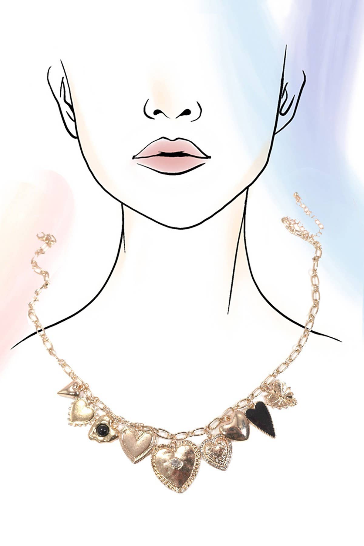 The Bold Heart Necklace