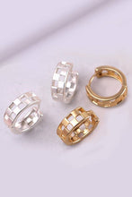 Load image into Gallery viewer, Checkered Heart Earrings
