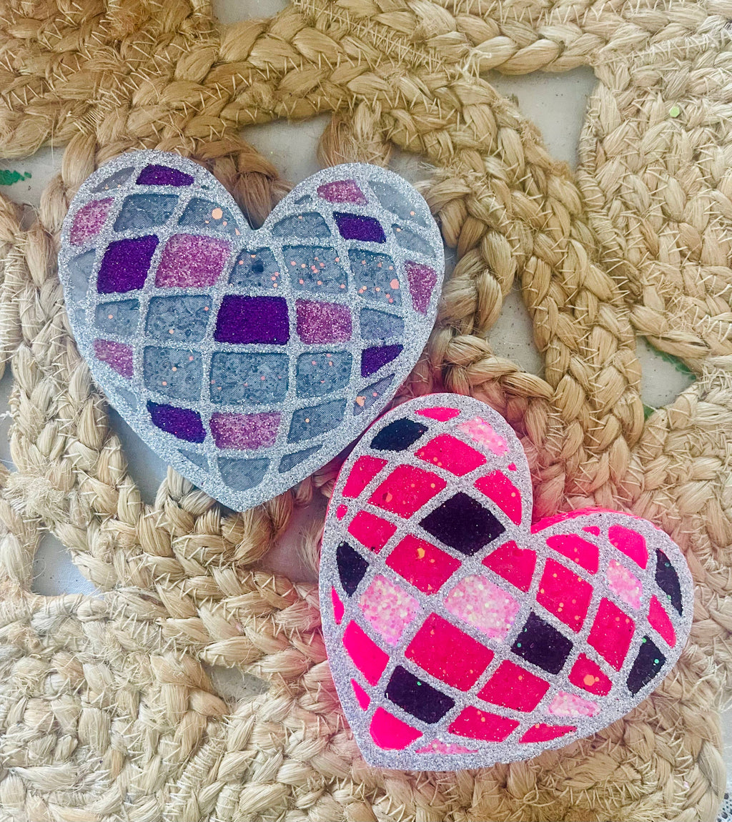 Disco Heart Car Freshie