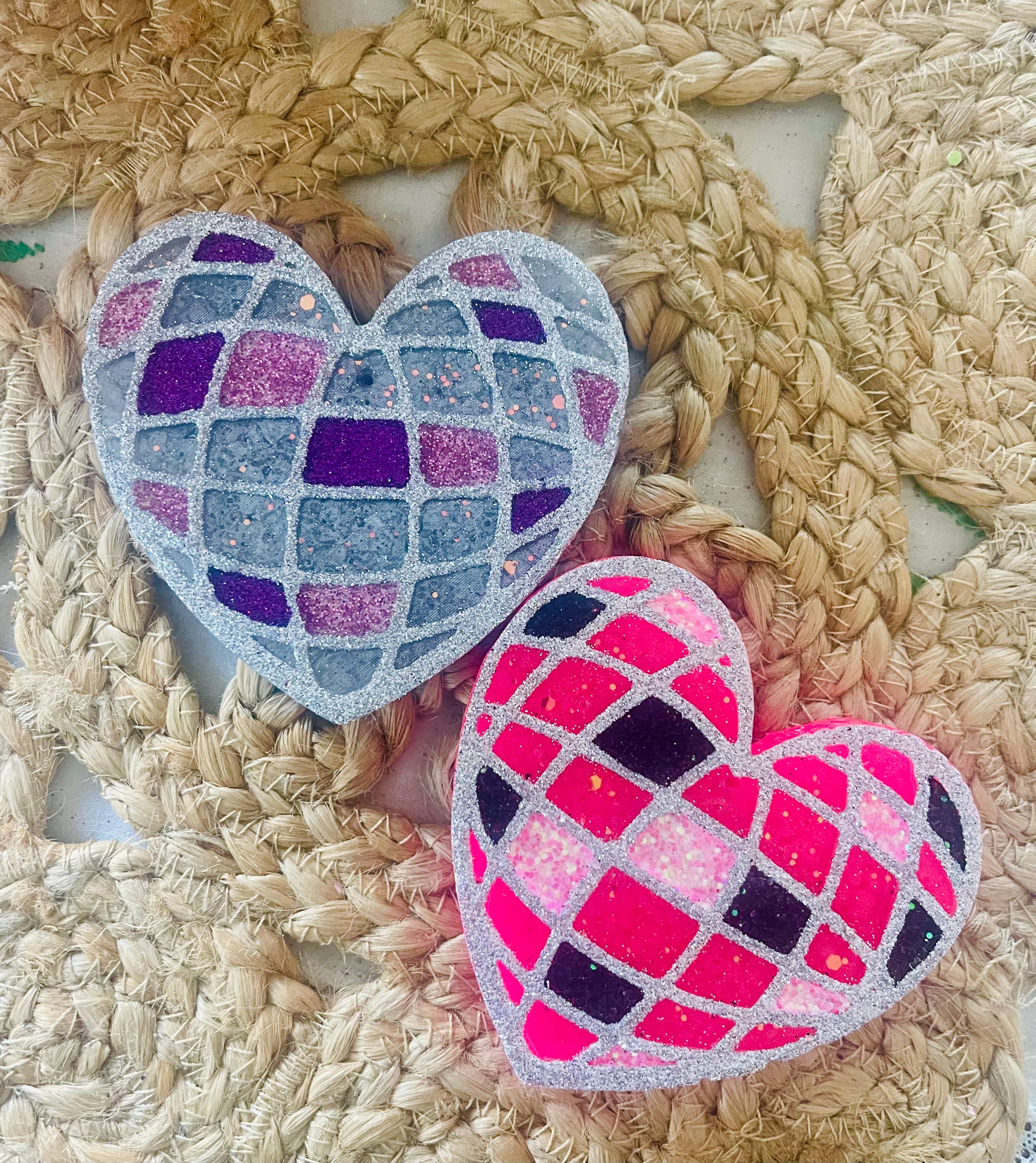 Disco Heart Car Freshie