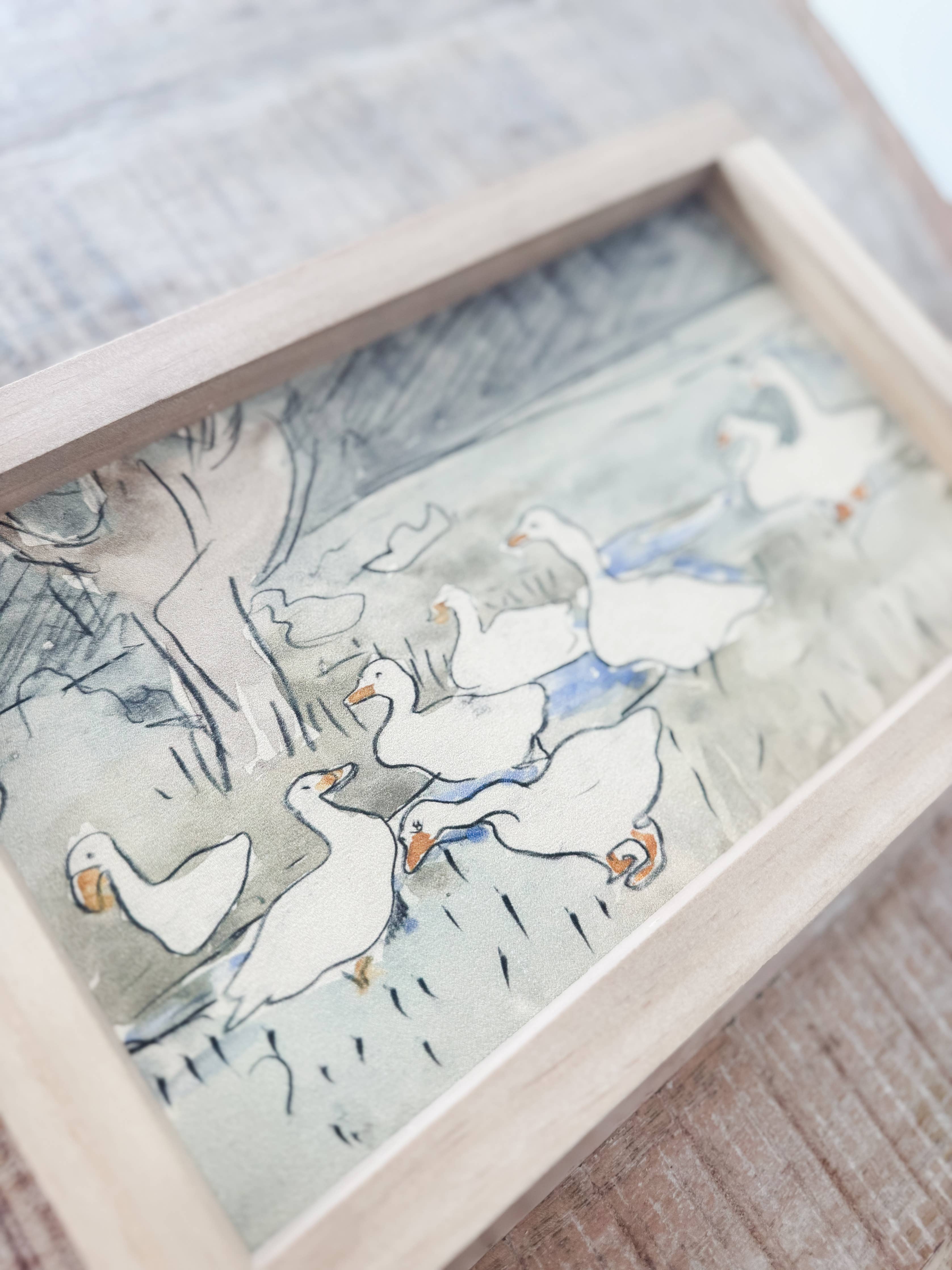 Swans Vintage Inspired Sign