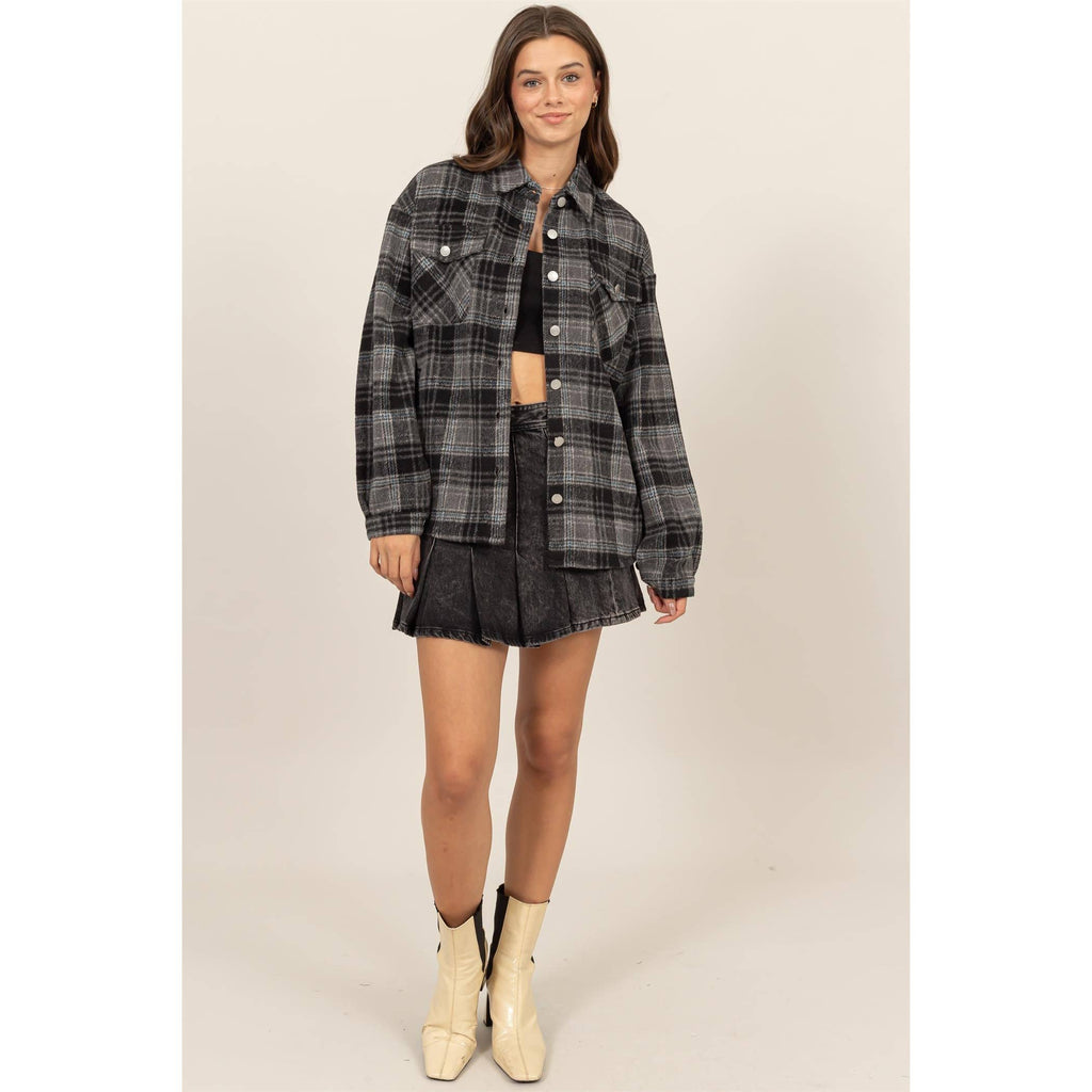 The Midnight Shacket Flannel