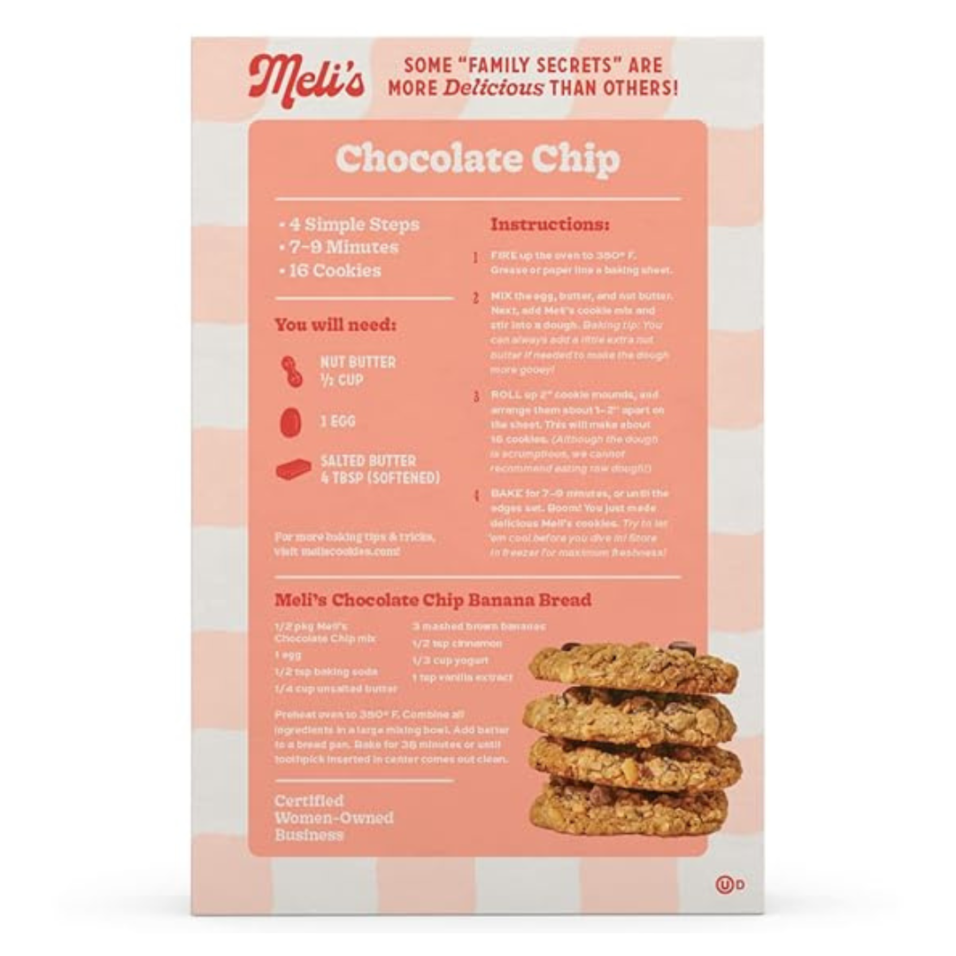 Chocolate Chip Cookie Mix: Gluten-Free with Rolled Oats