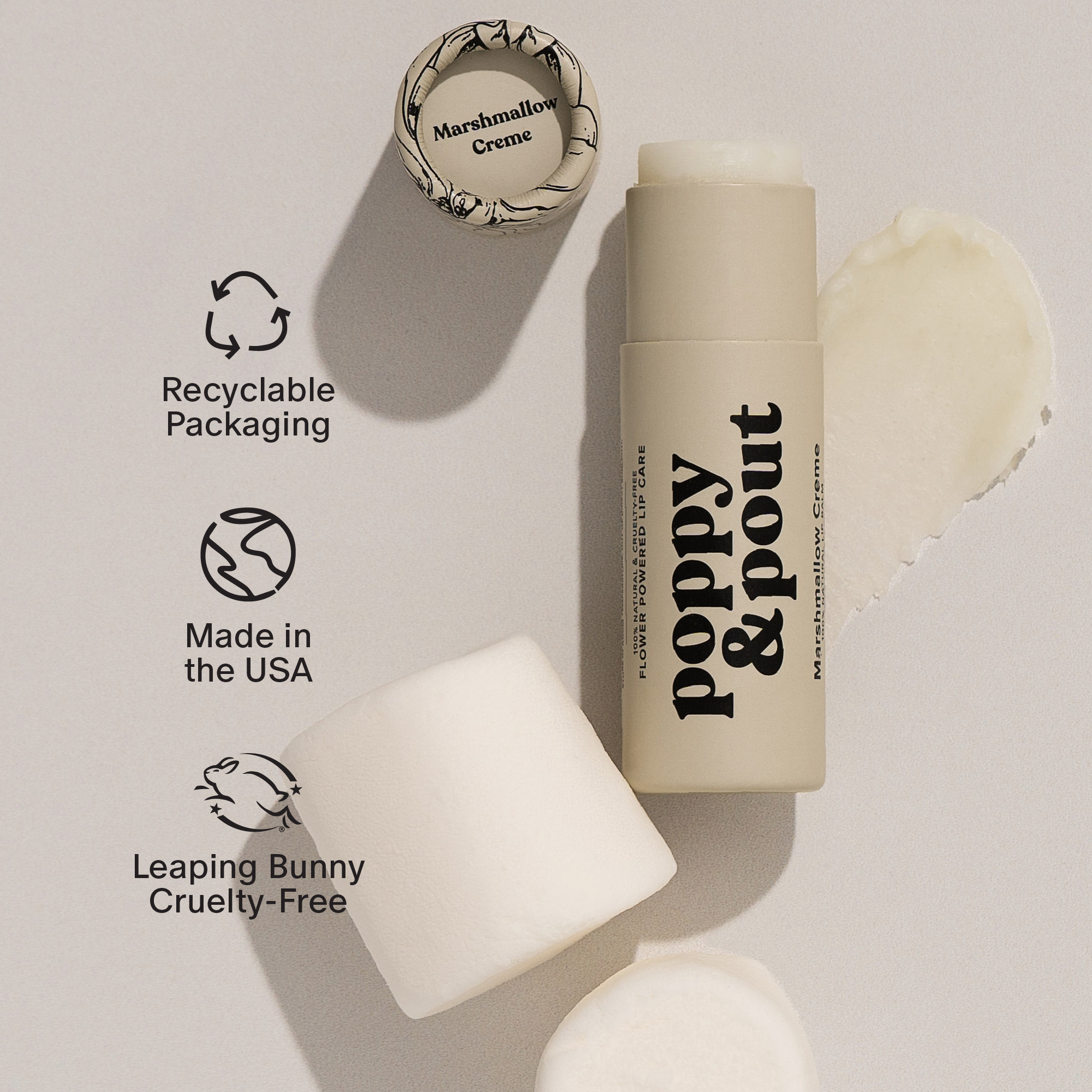 Marshmallow Creme Lip Balm