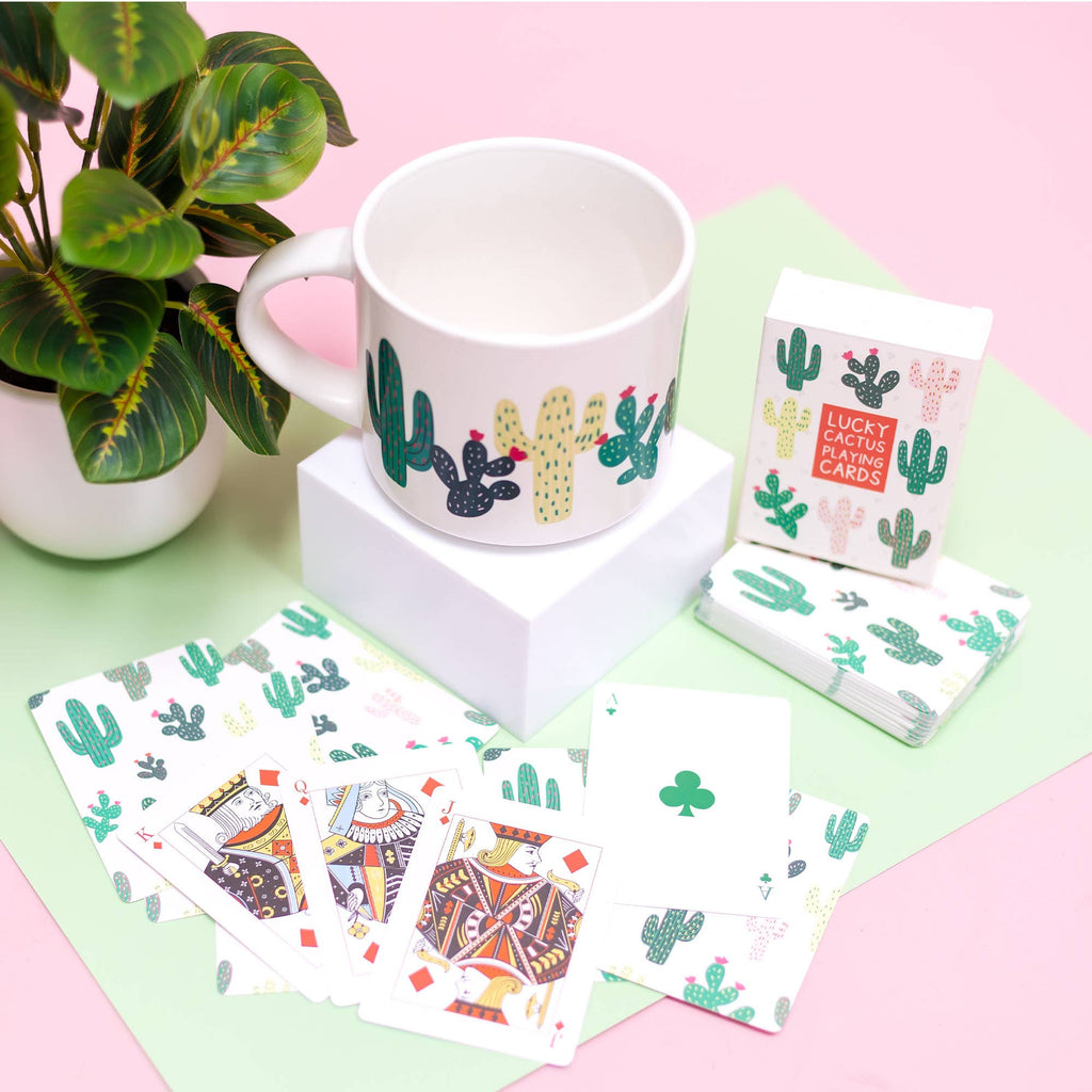Lucky Cactus Deck Of Playing Cards