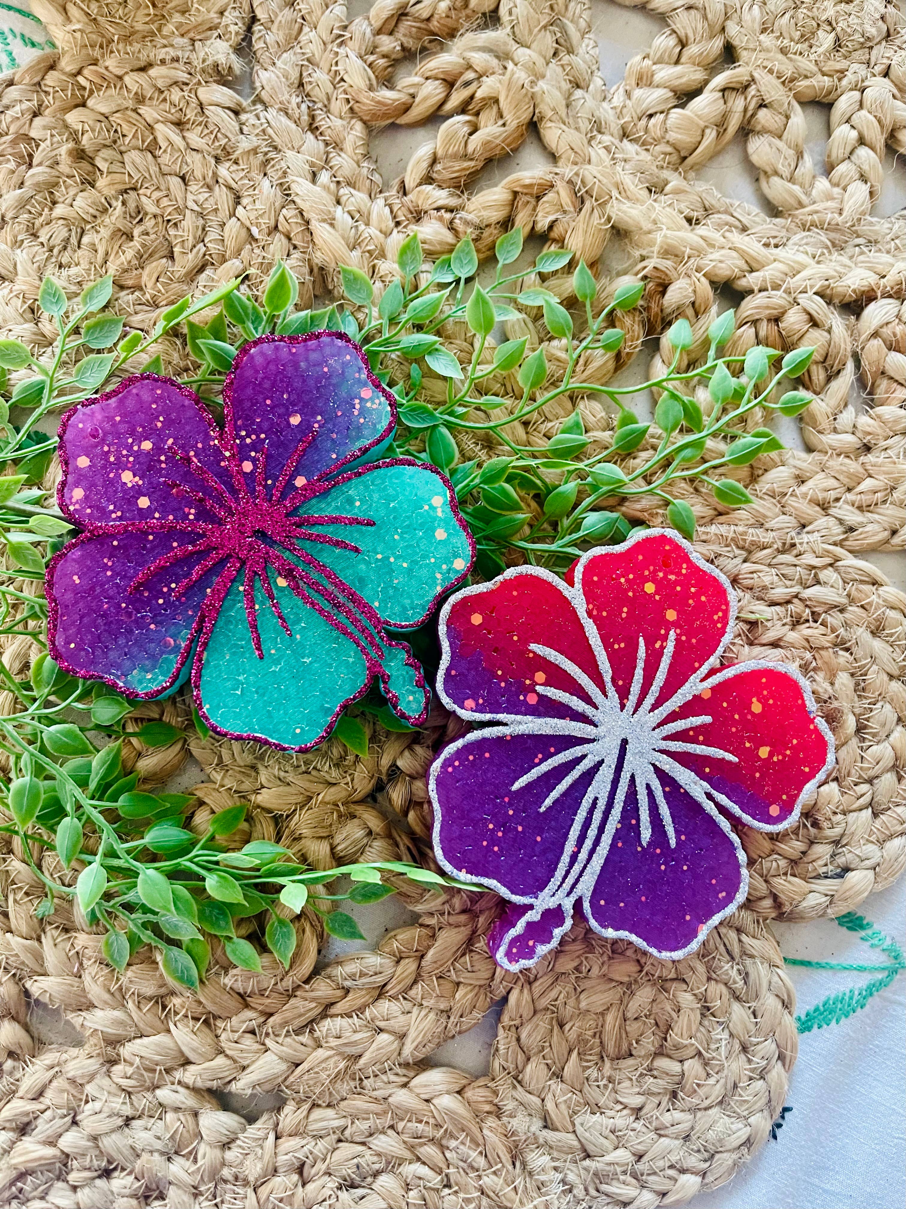 Hibiscus Flower Car Freshie