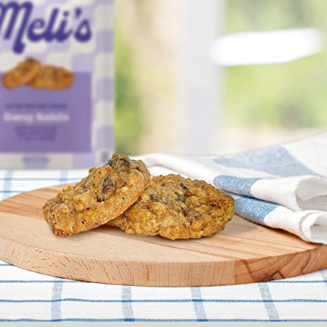 Mini Oatmeal Raisin Cookies: Gluten-Free & Flour-Free