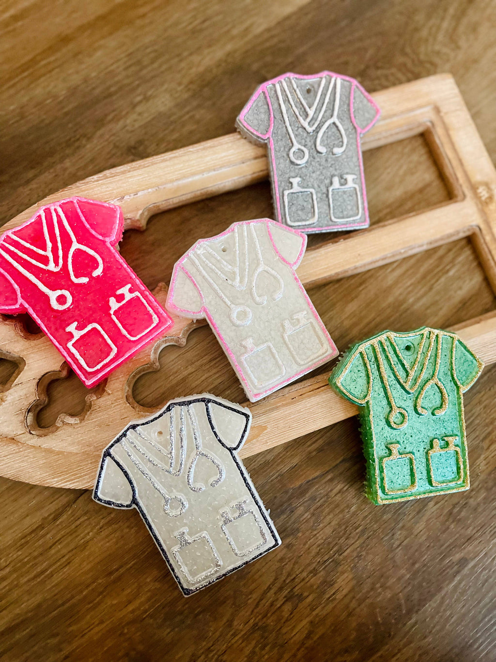 Nurse Scrub Car Freshie 