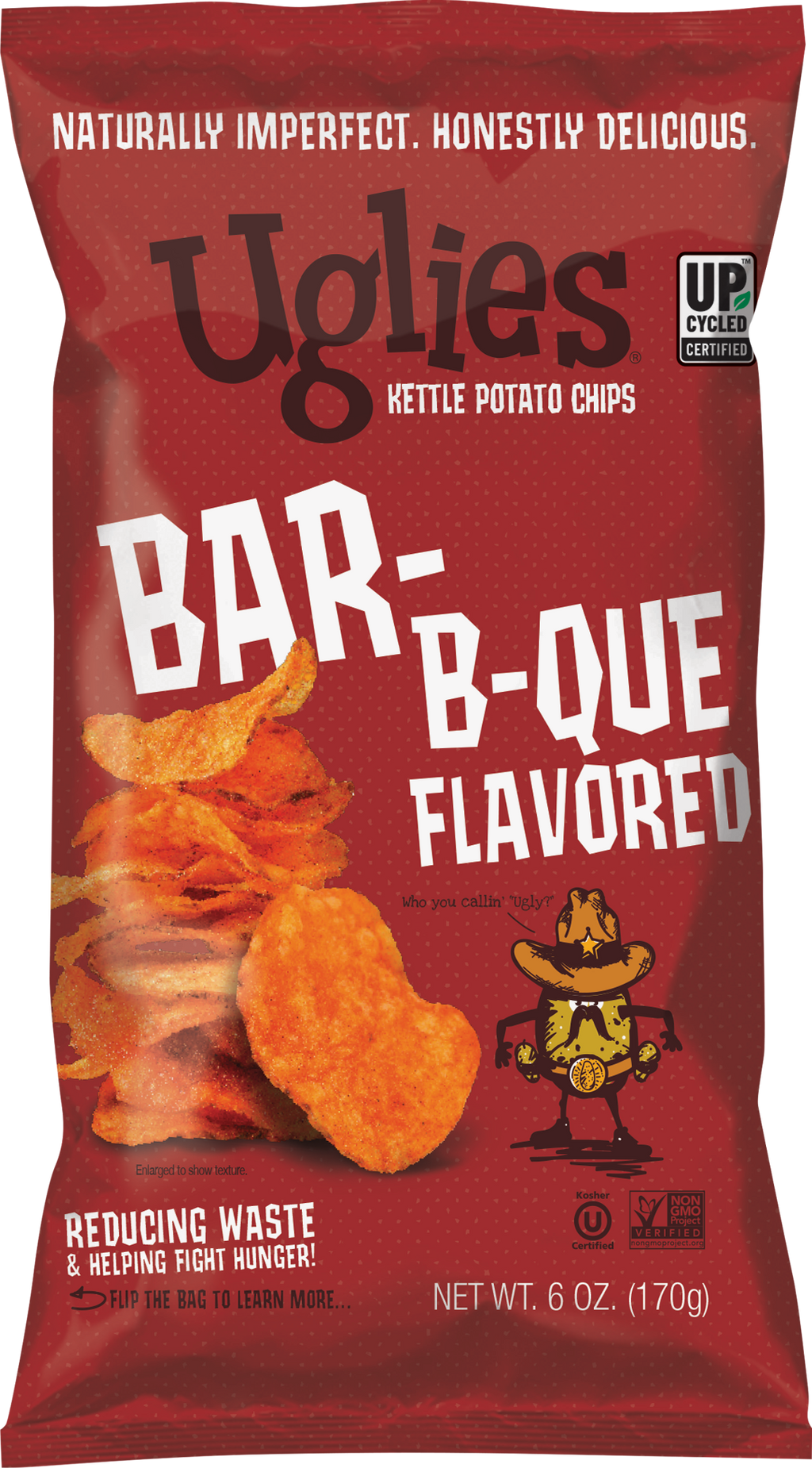 Uglies 6oz Bar-B-Que Kettle Cooked Potato Chips