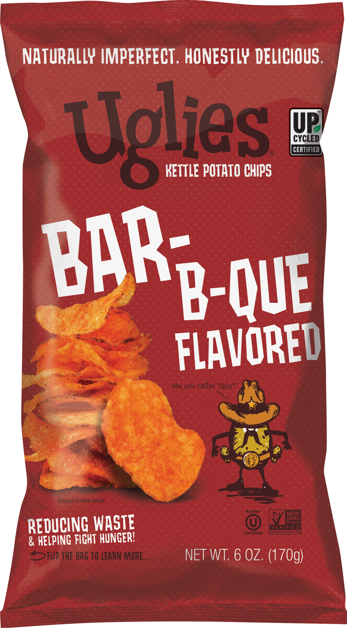Uglies 6oz Bar-B-Que Kettle Cooked Potato Chips