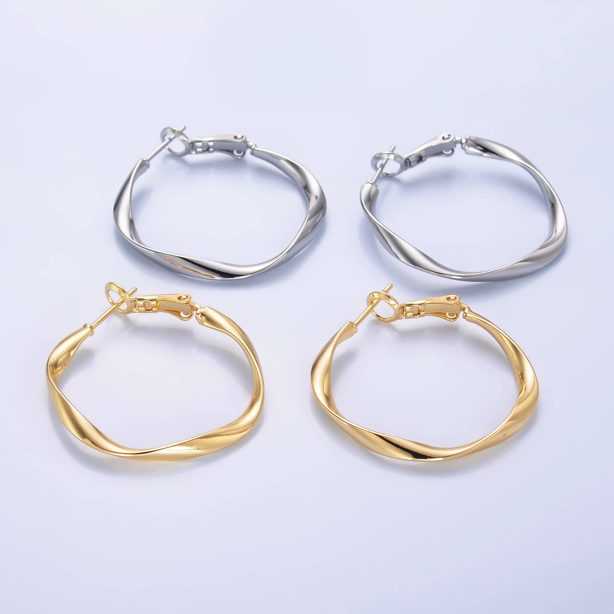 The Hinge Hoop Earrings