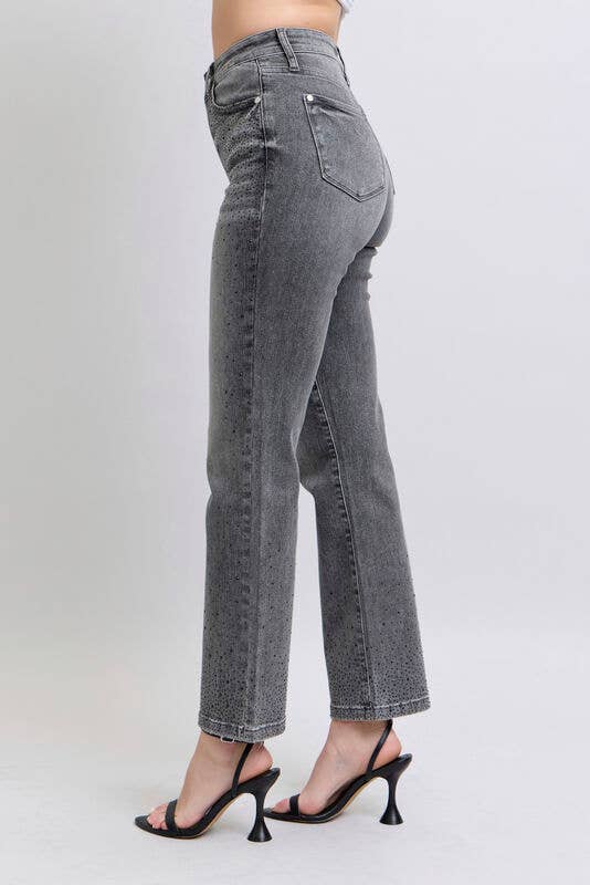 The Rhinestone Love Jeans