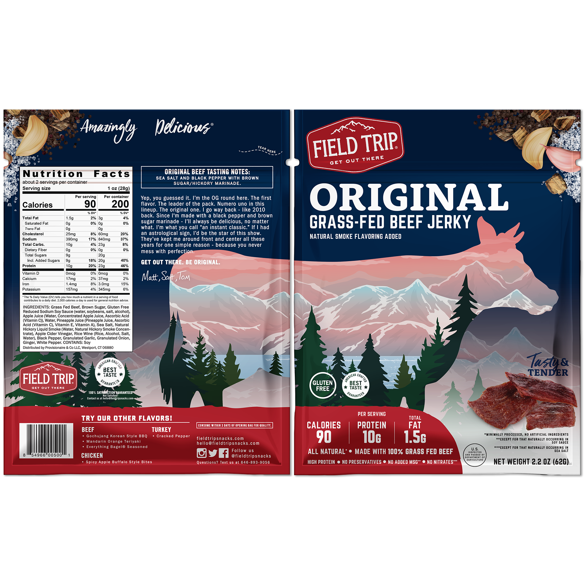 Original Beef Jerky (2.2oz)