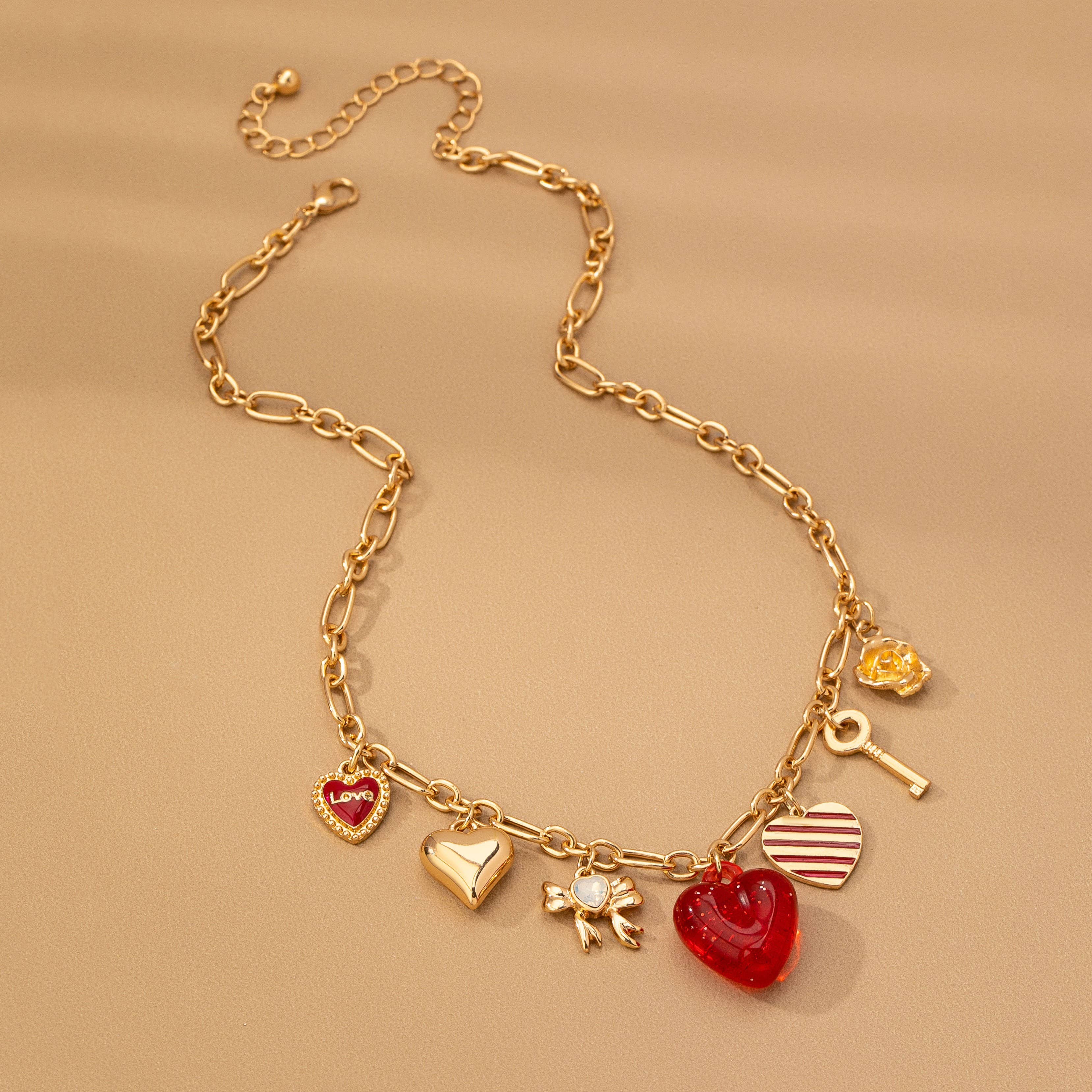 The Cherry Heart Necklace