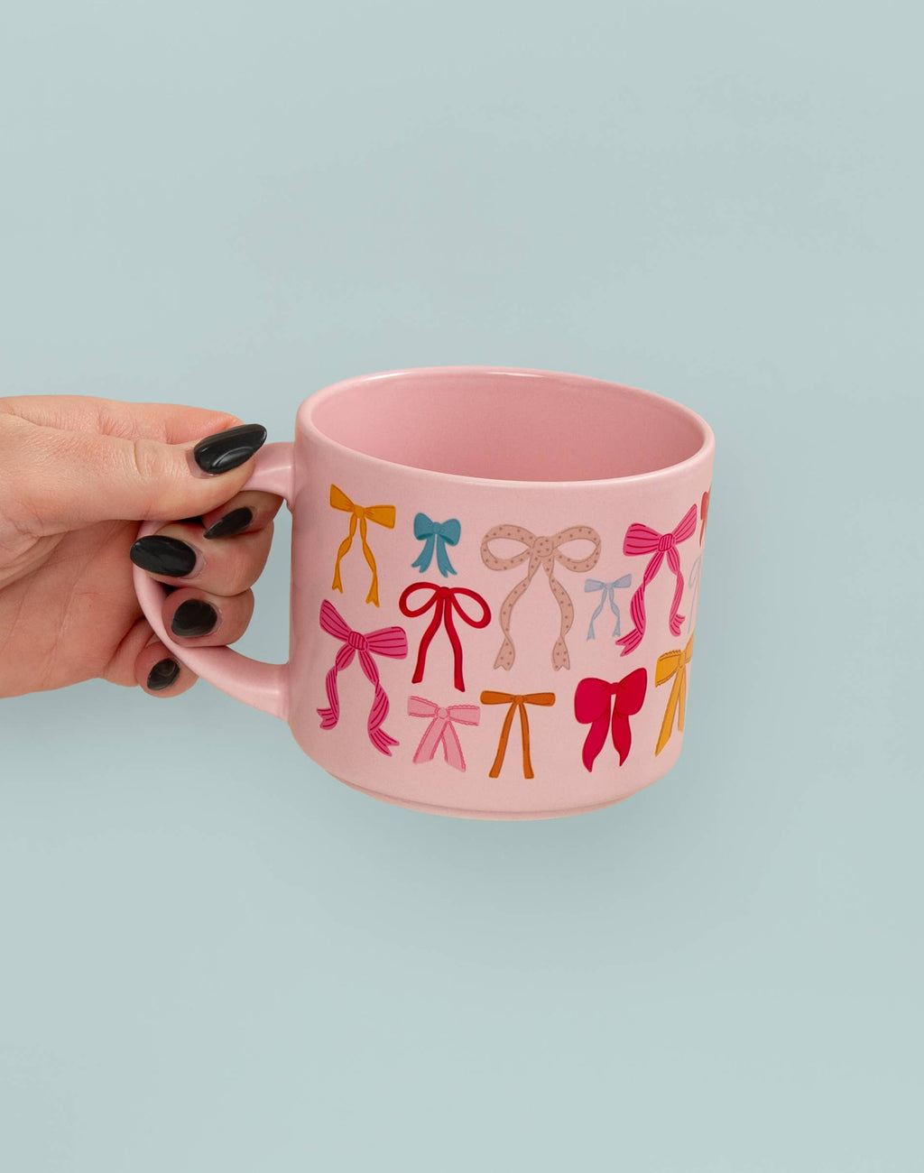 Coquette Bows Mug - Pink