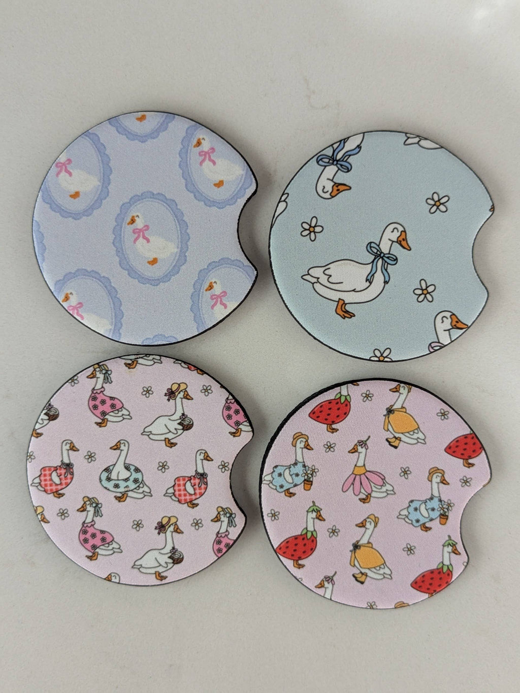 Silly Goose Car Coasters
