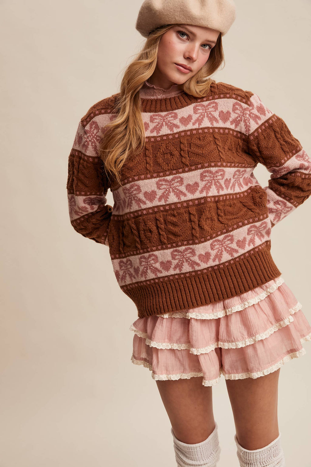 The Cozy Bow Sweater