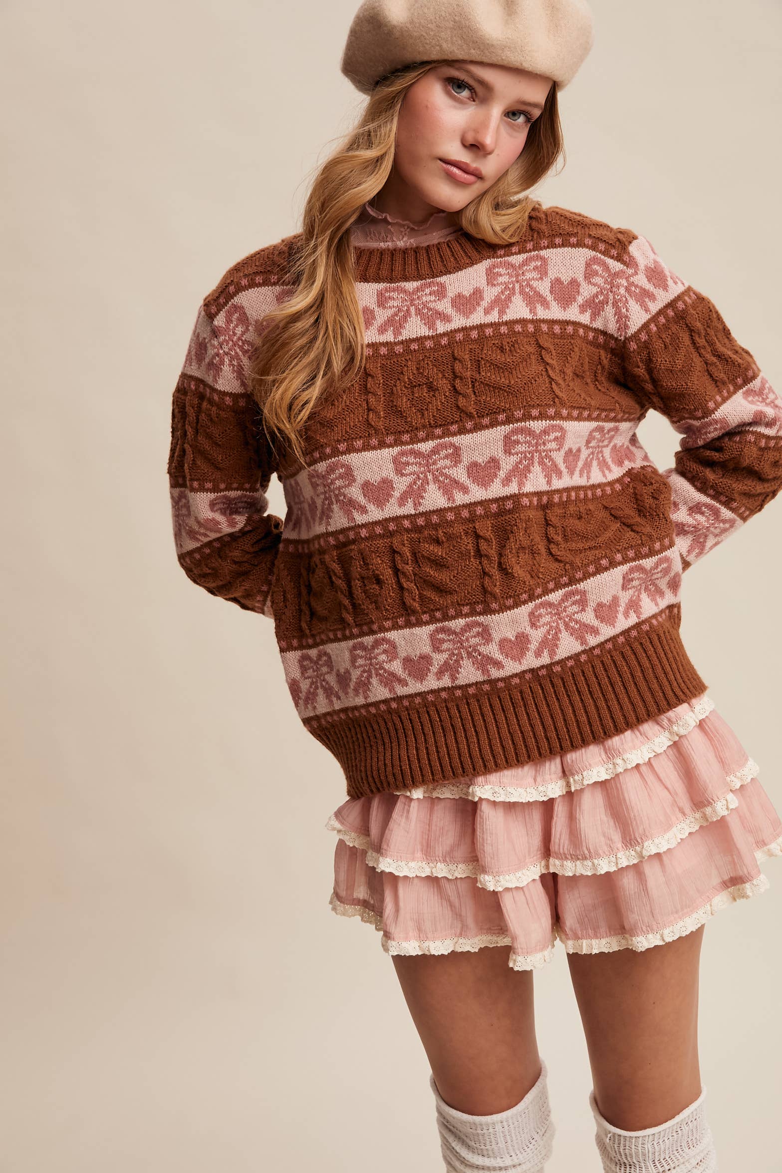 The Cozy Bow Sweater