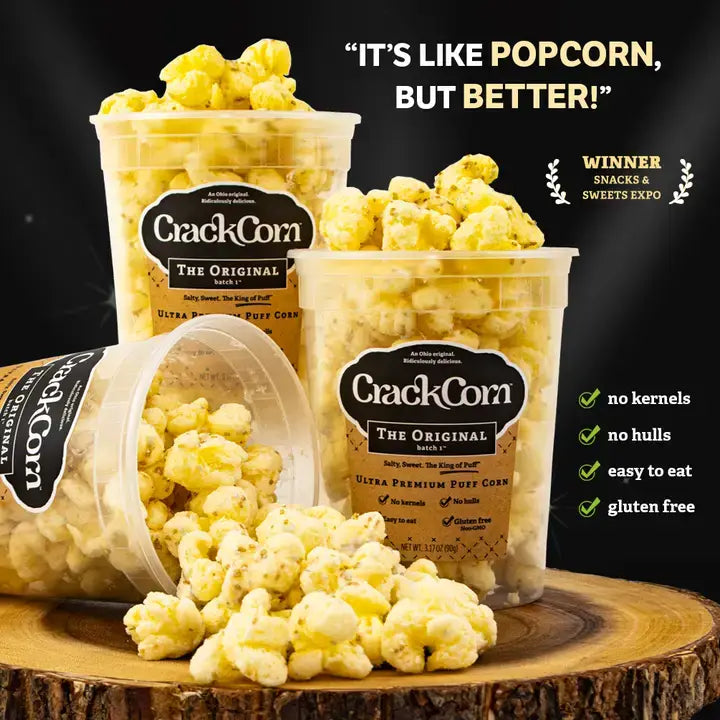 Crack Corn / Puffy Pop - Dubai Chocolate (4 oz)