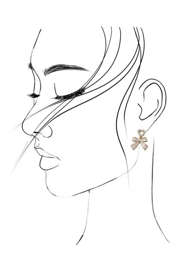 The Bow Drop Earrings