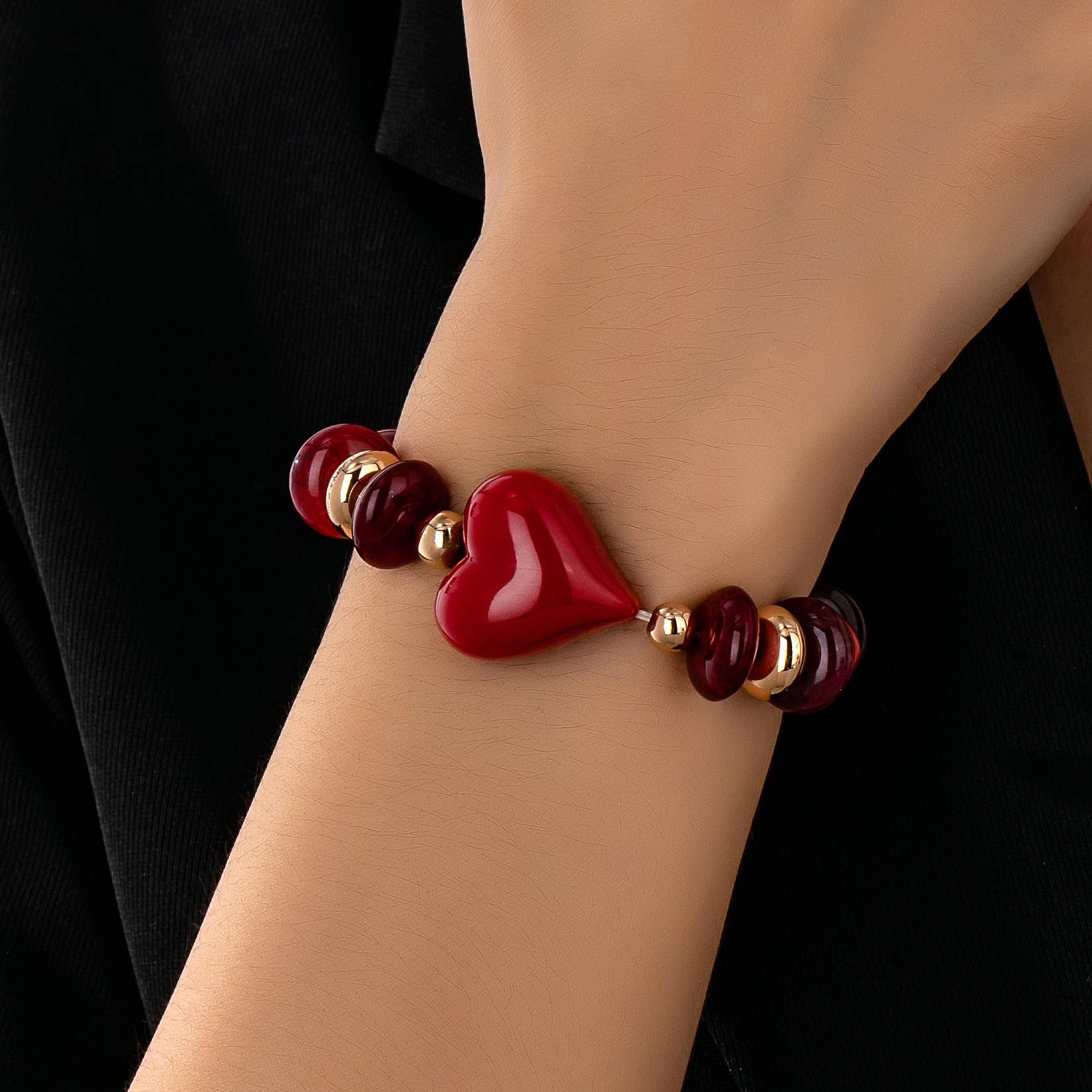 The Chunky Heart Bracelet