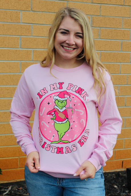 Grinch Pink Era Graphic Tee