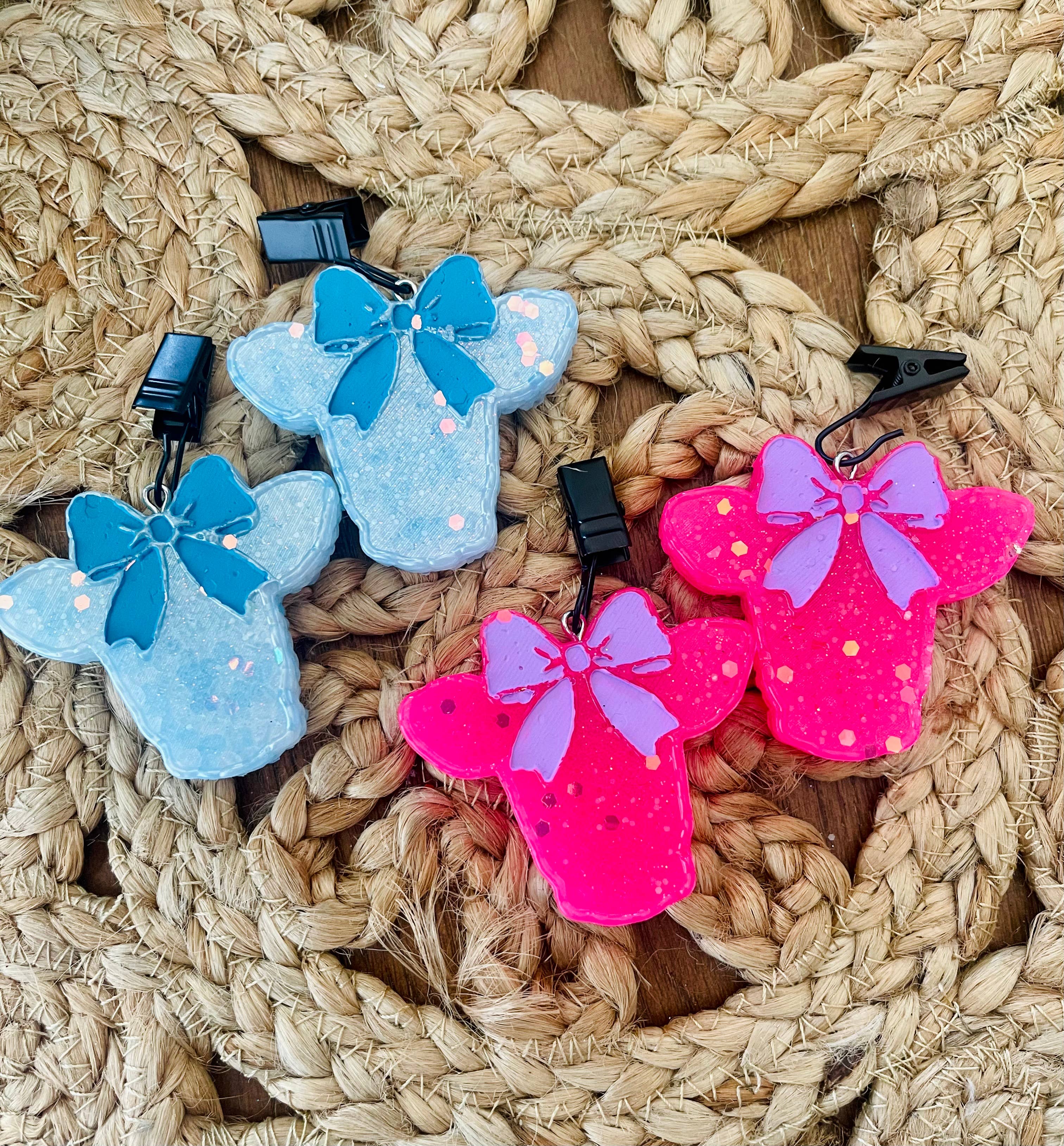 Cow with Bow VENT Car Freshie 