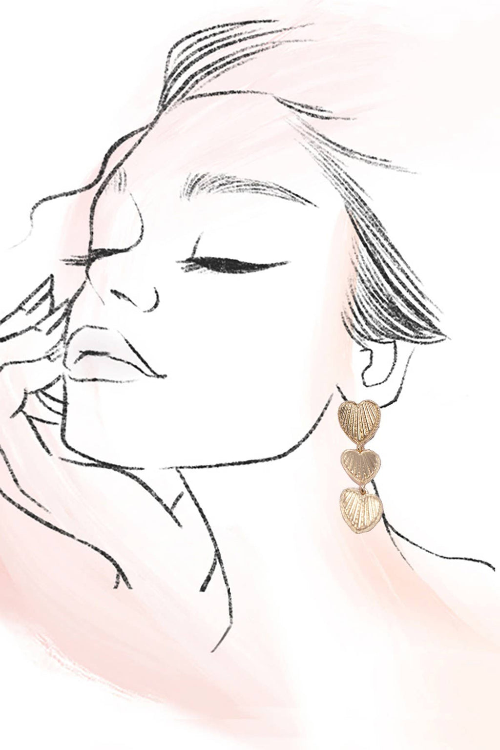 The Knitted Heart Necklace