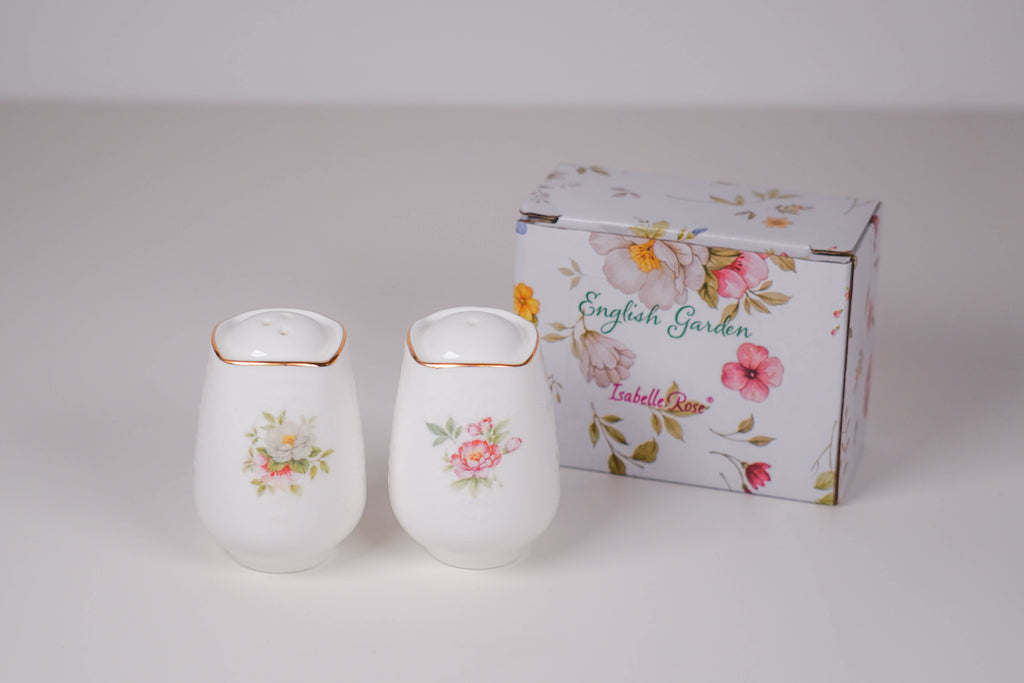 English Garden Salt & Pepper Set
