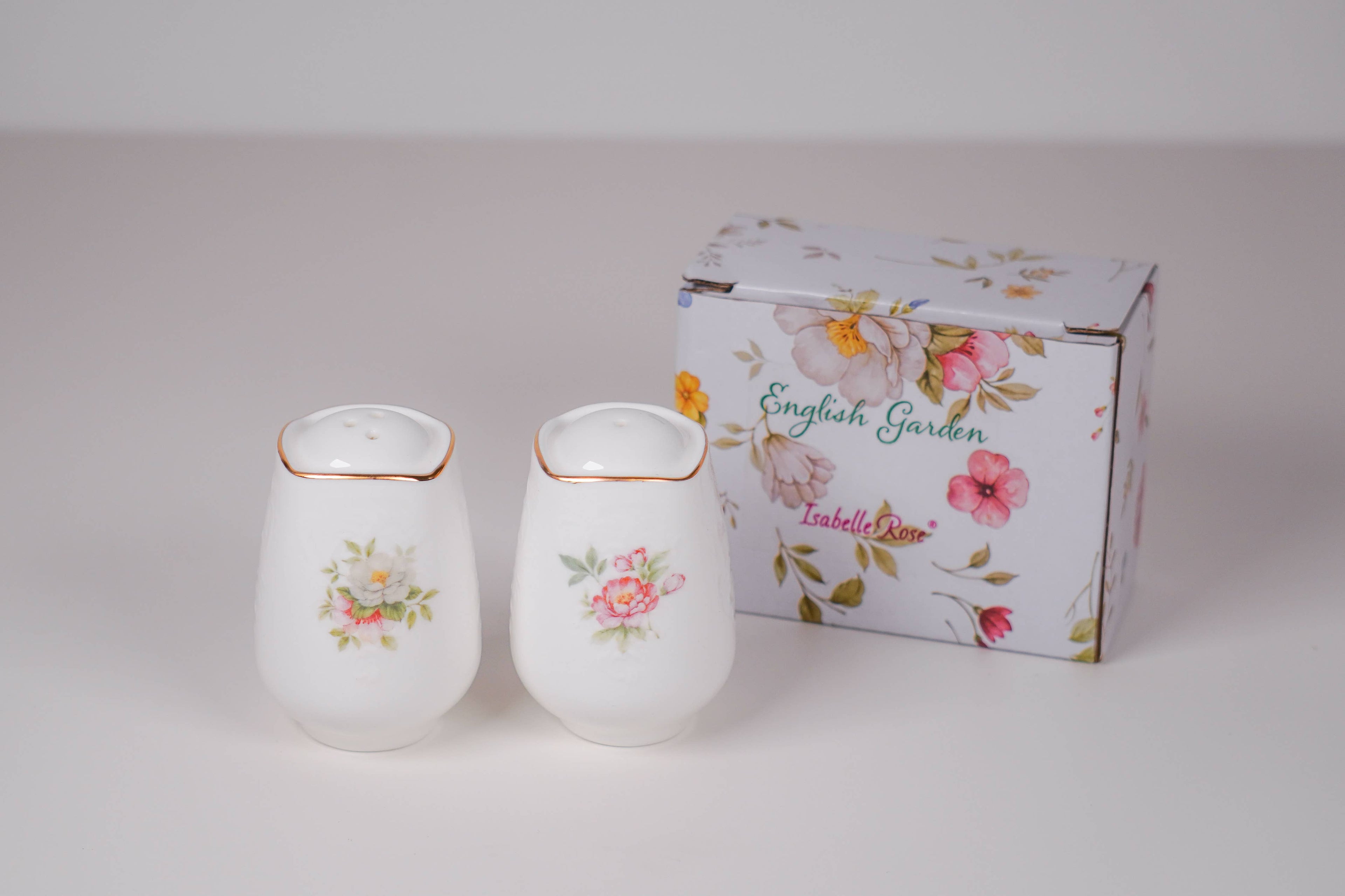 English Garden Salt & Pepper Set