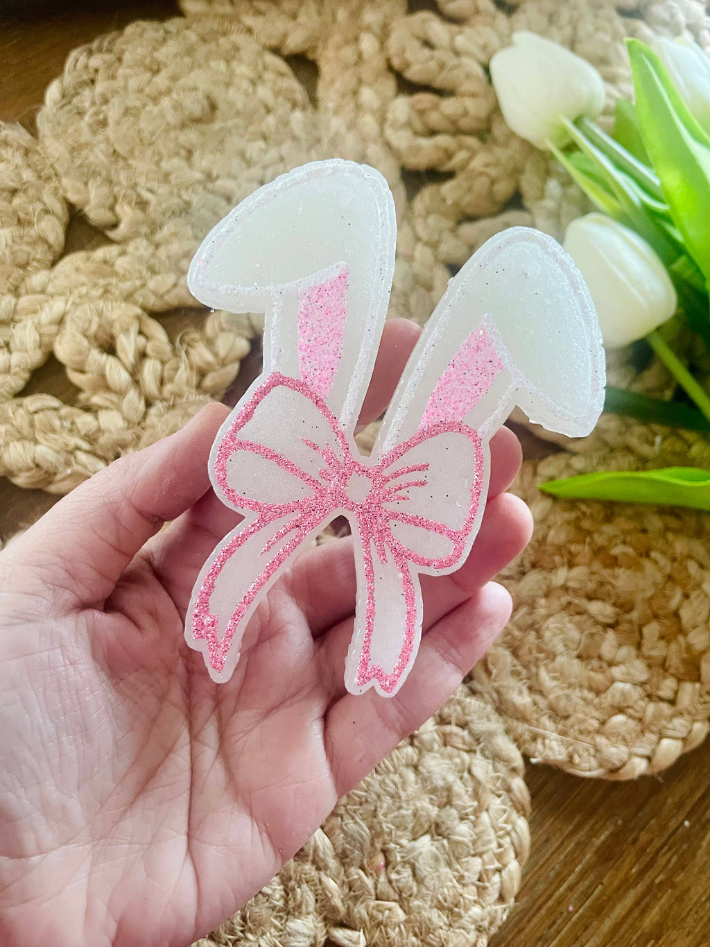 Bunny Bow Car Freshie