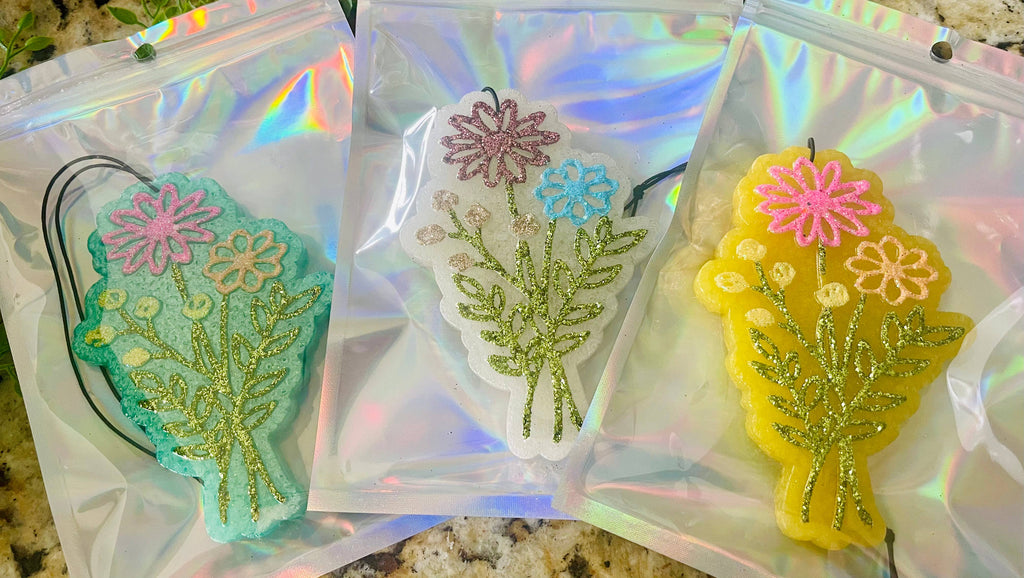 Flower Bouquet Car Freshie 