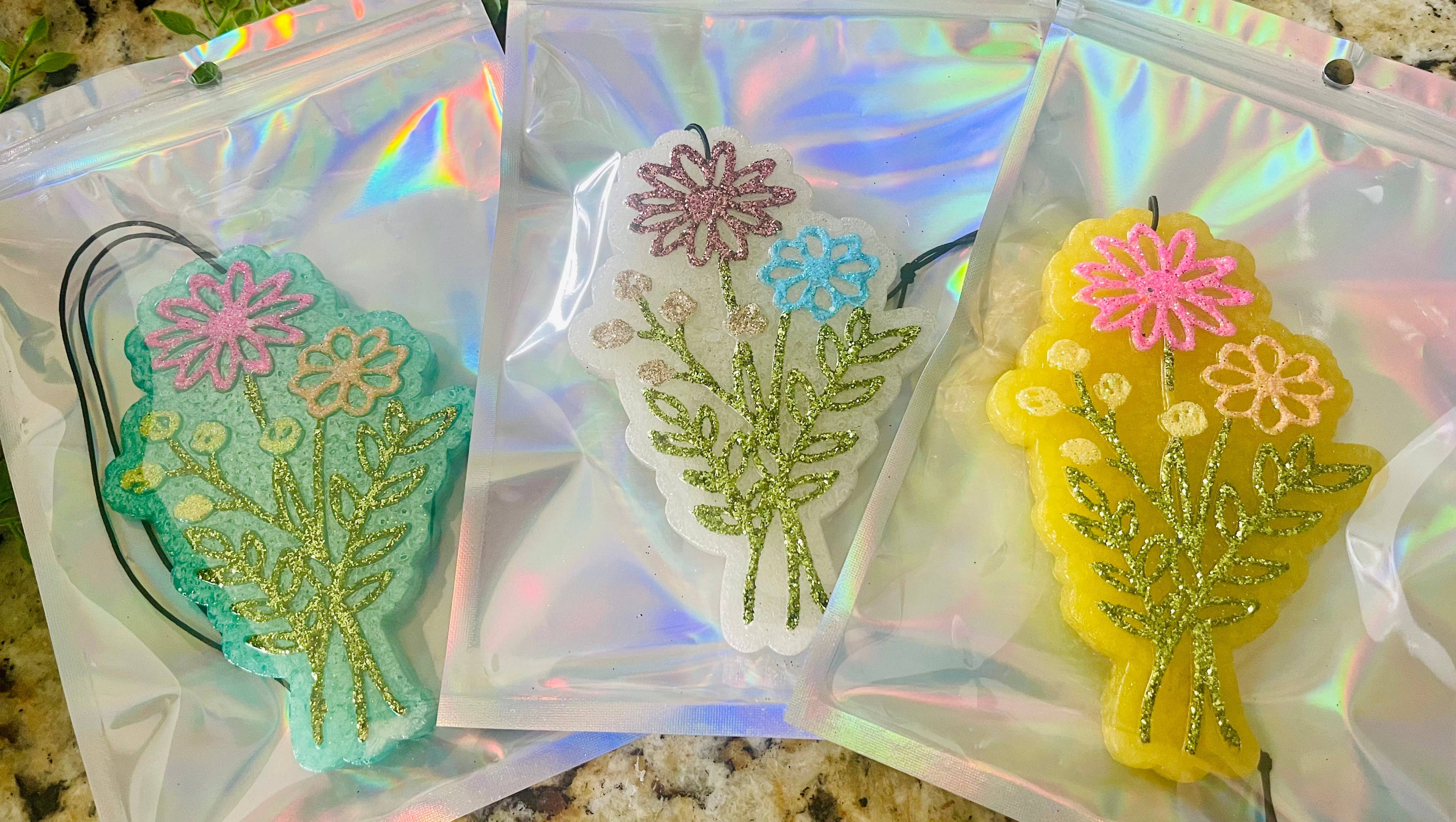 Flower Bouquet Car Freshie 