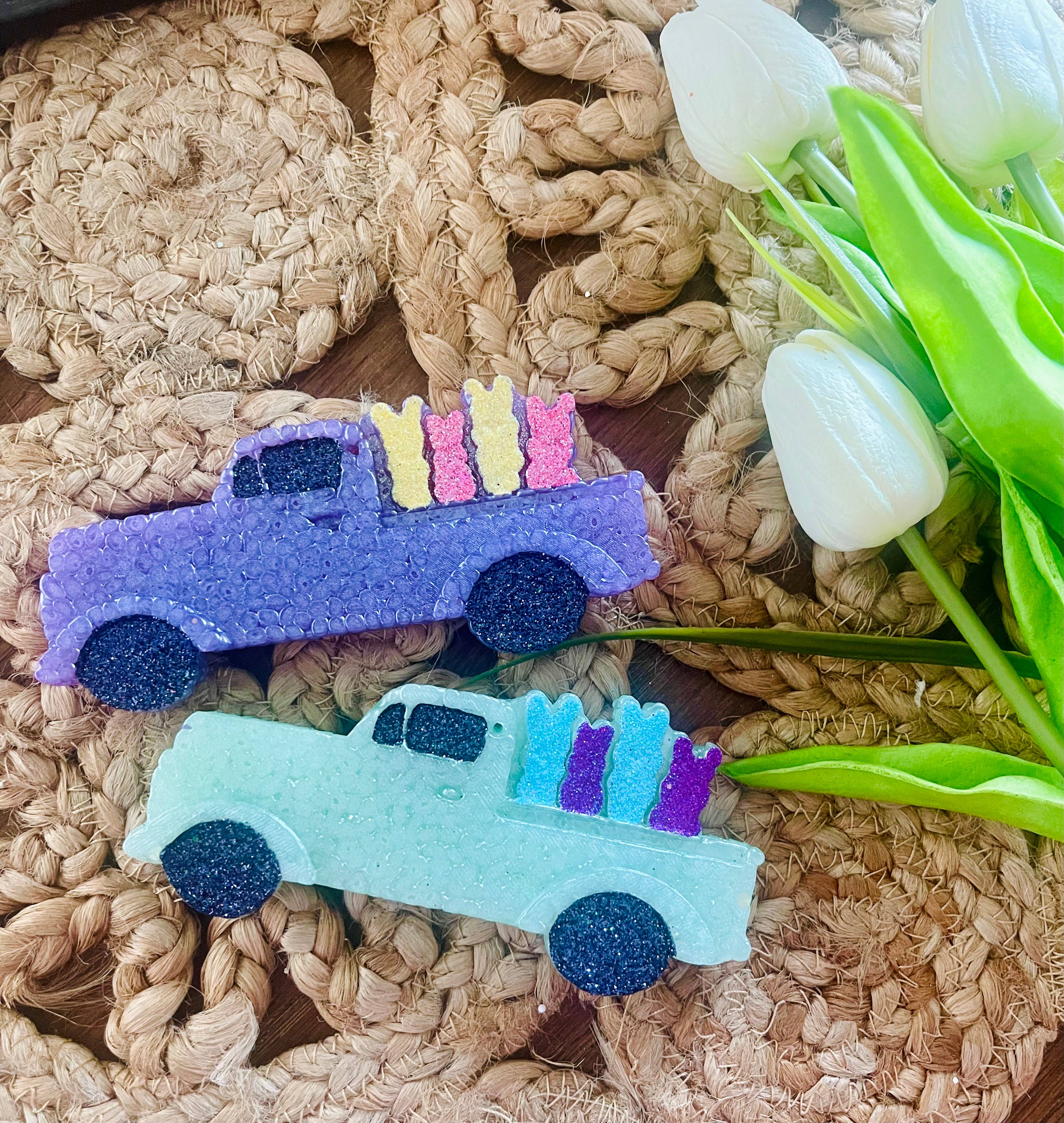 Bunny Truck Car Freshie 