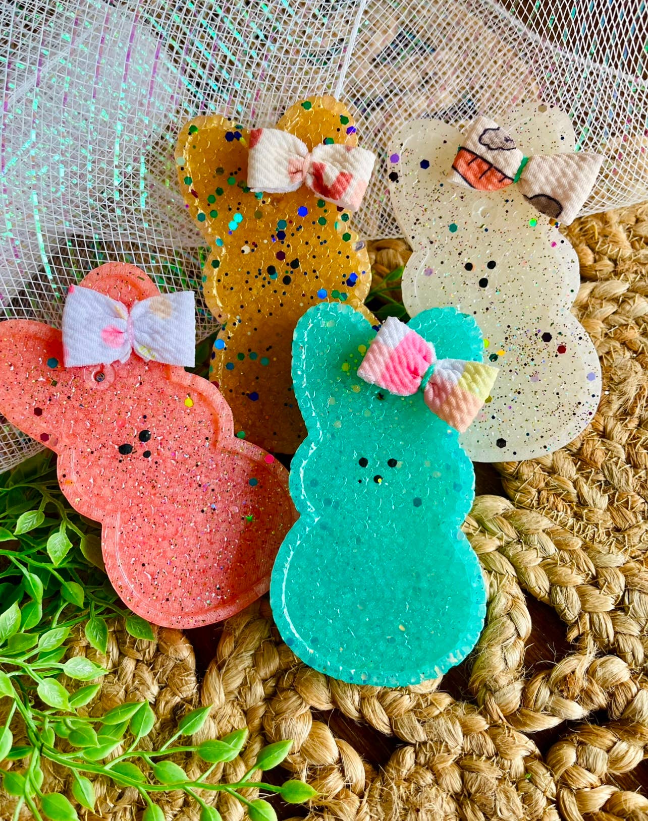 Peep Bunny Car Freshie 