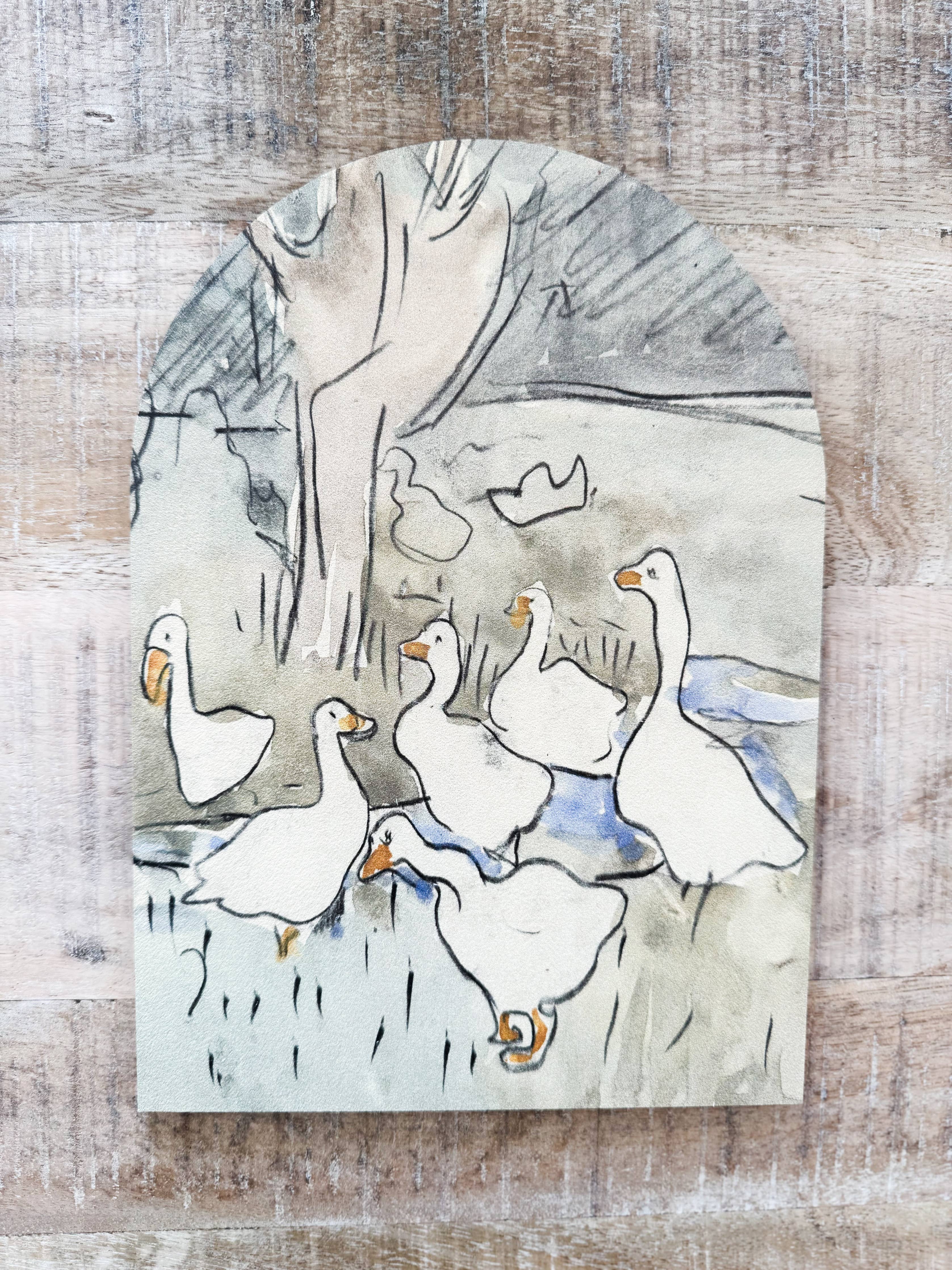 Swans Vintage Inspired Arch