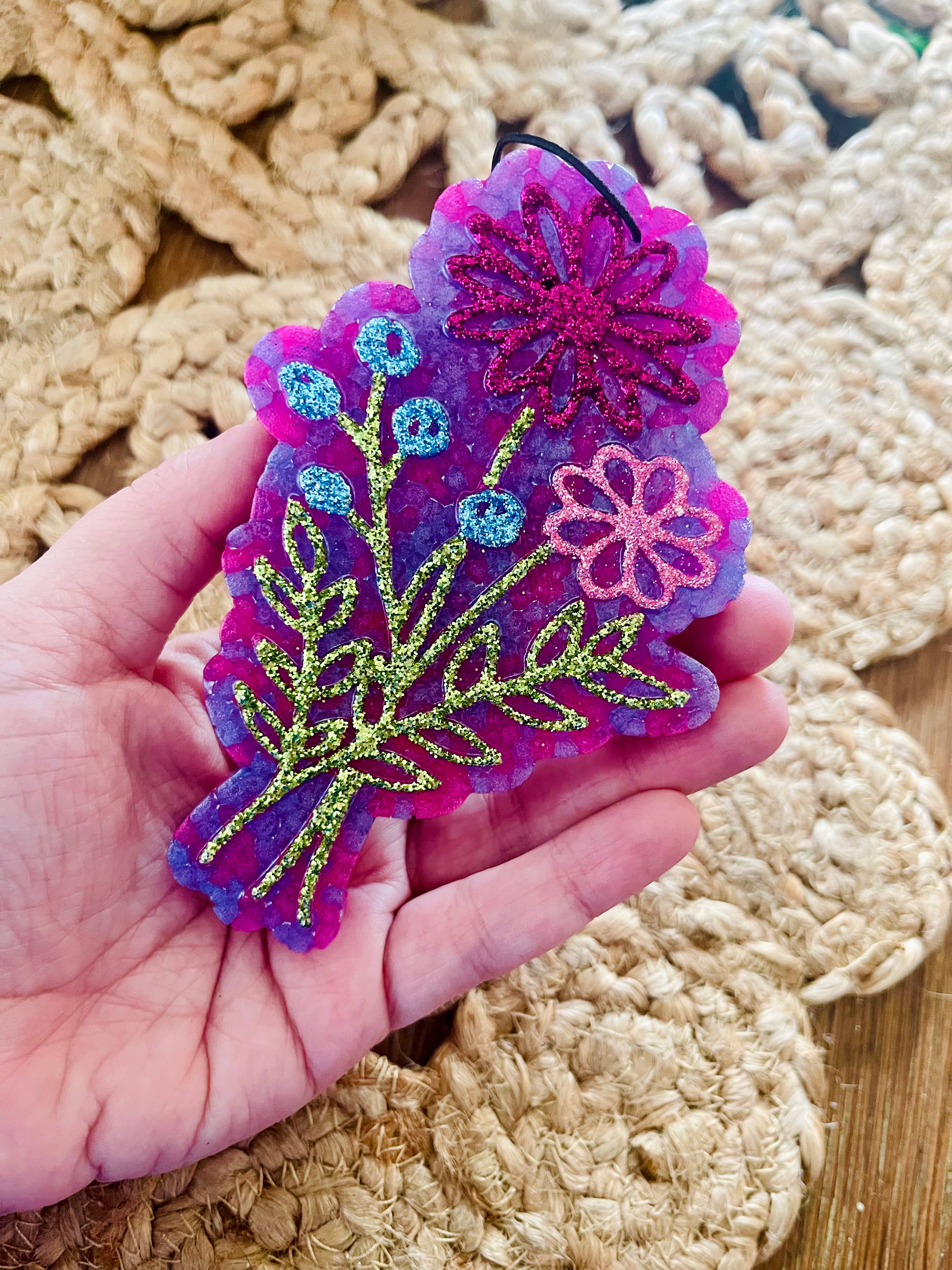 Flower Bouquet Car Freshie 