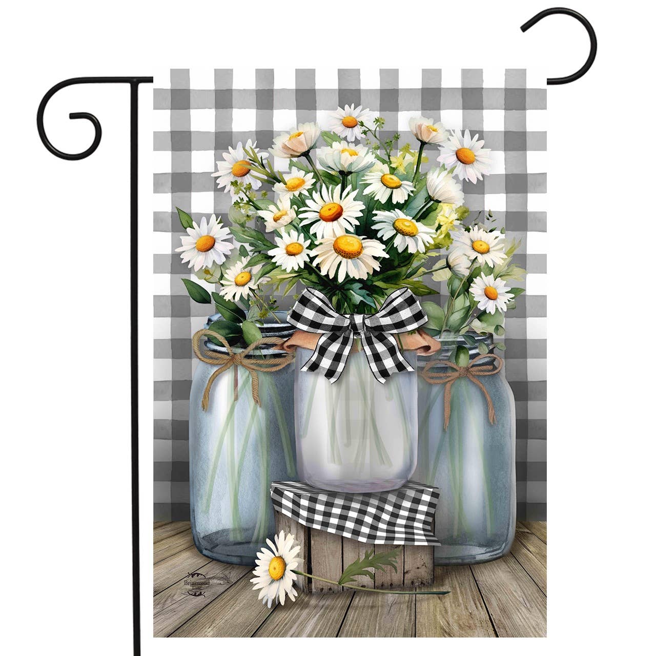 Farmhouse Jars Garden Flag