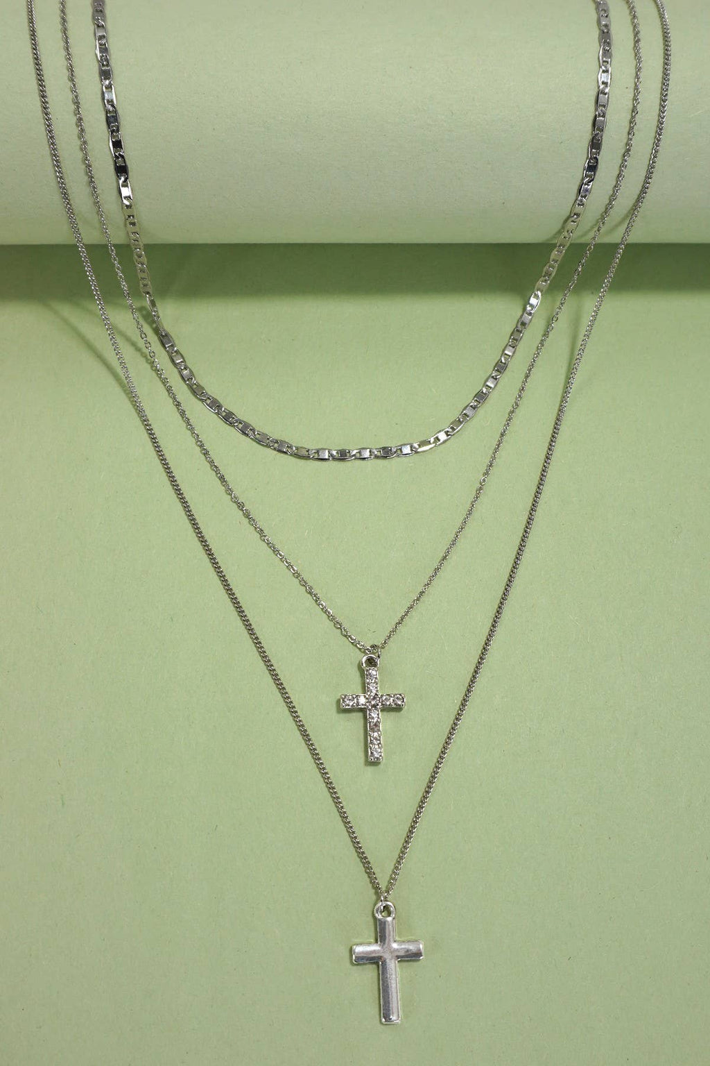The Double Cross Necklace